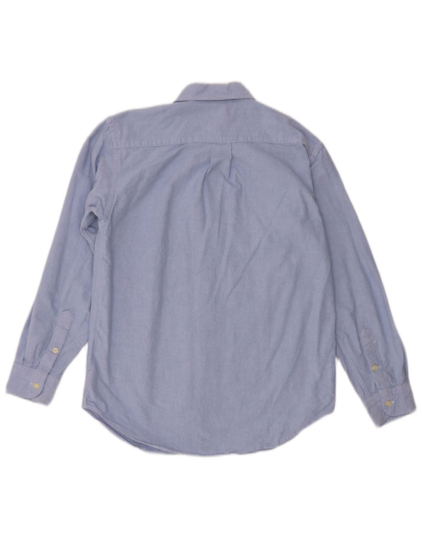 Ralph Lauren Boys Shirt 15-16 Years Blue Cotton Size XL / US 12-14 / IT 48-50 - 2 Thumbnail