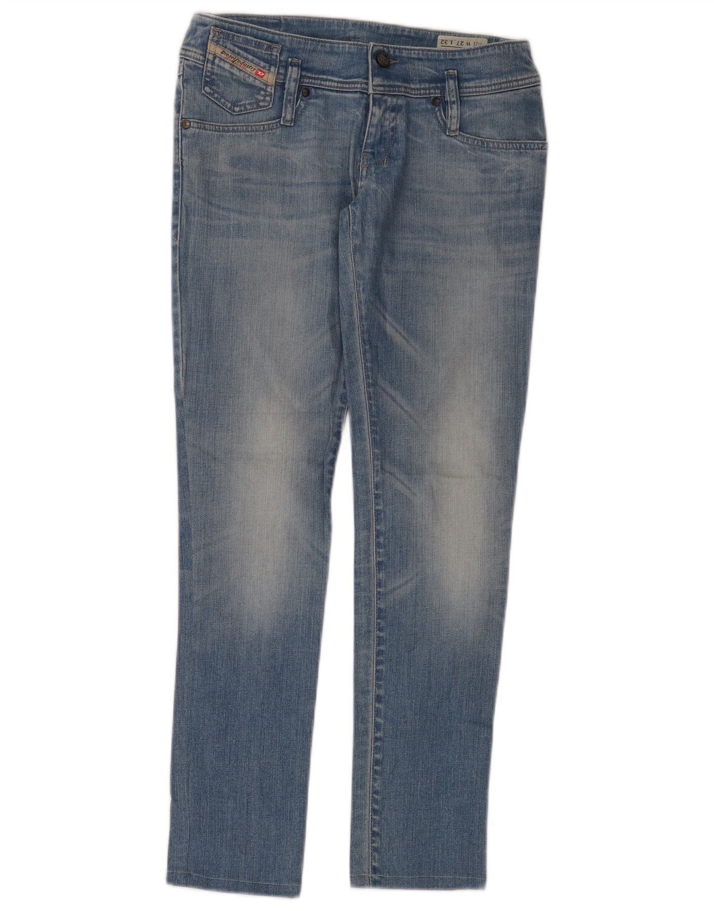 Diesel Womens Matic Slim Jeans W27 L32 Blue Cotton Size 42" / US 20 - 3 Thumbnail