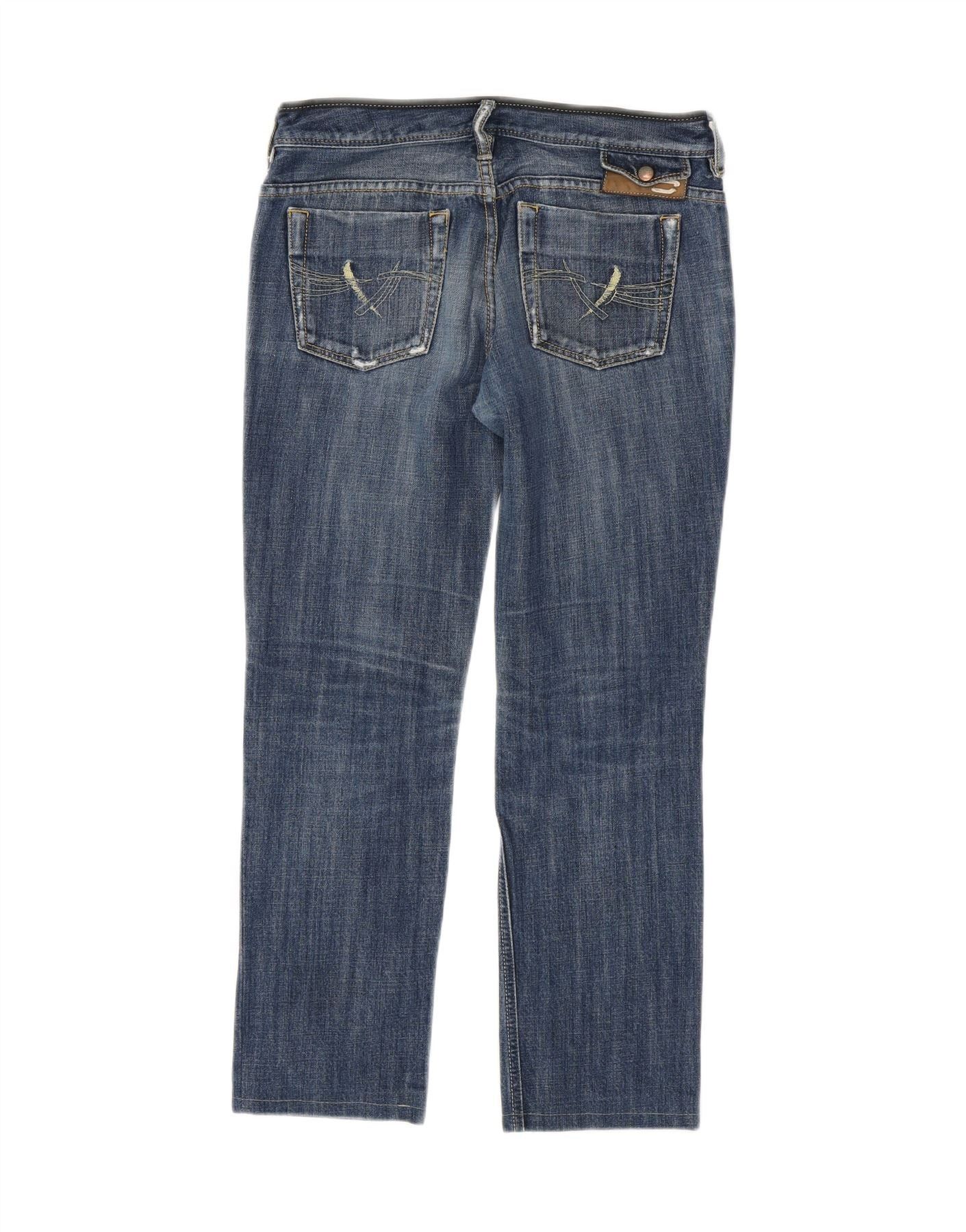 Diesel Womens BEBEL Slim Jeans W28 L27 Blue Cotton Size 42" / US 20 - 4 Thumbnail