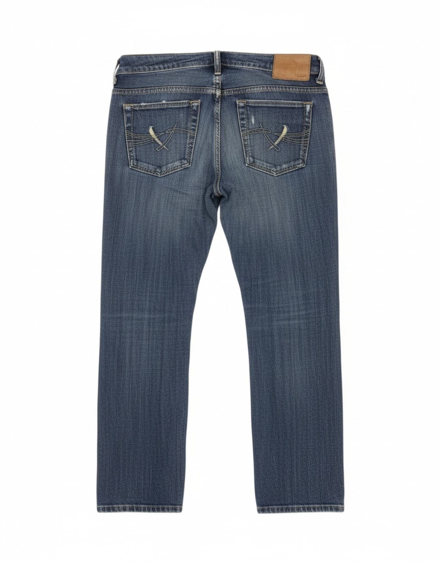 Diesel Womens BEBEL Slim Jeans W28 L27 Blue Cotton Size 42" / US 20 - 2 Thumbnail
