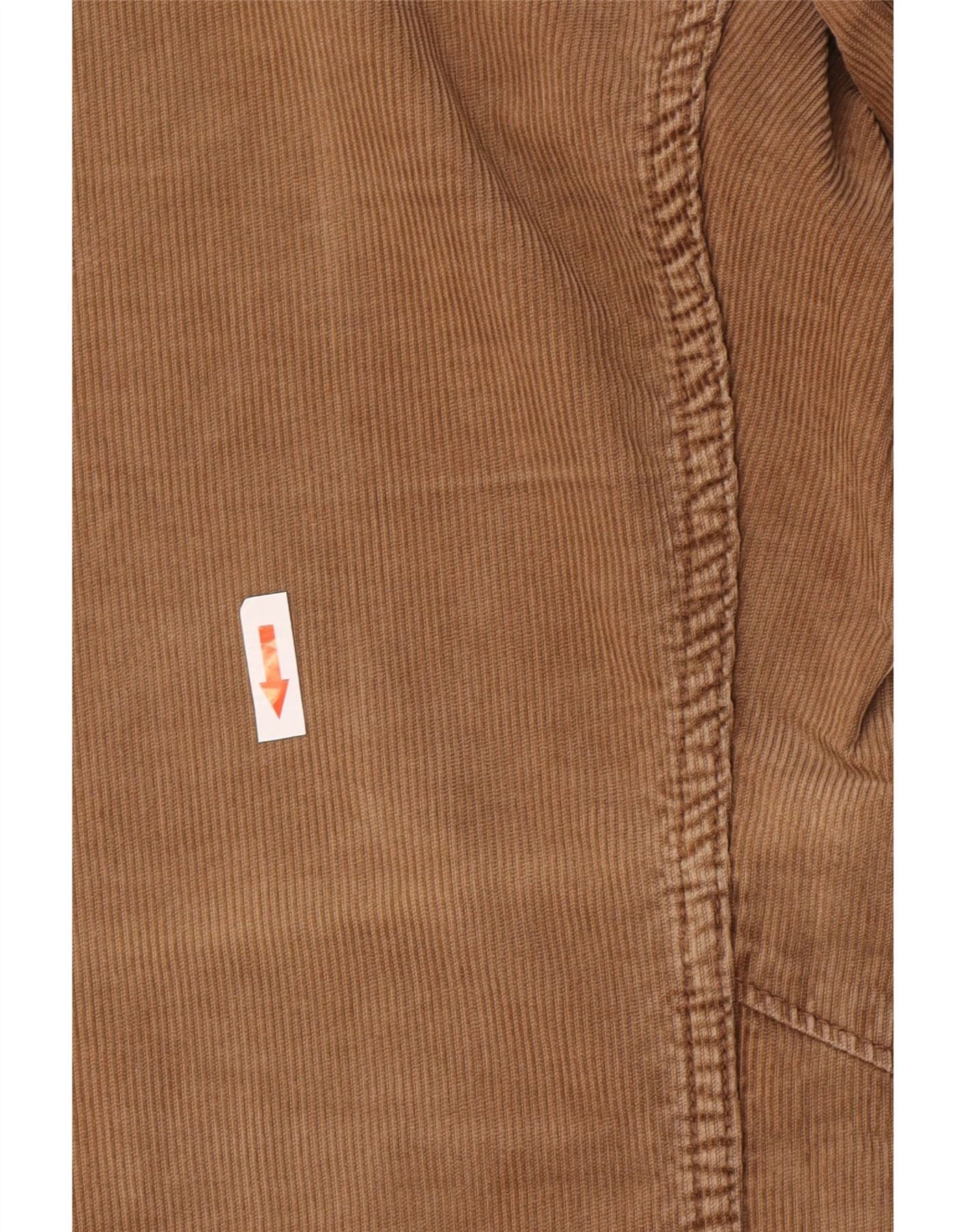 Ralph Lauren Womens Low Waist Bootcut Corduroy Trousers W28 L30 Brown Size 24" / US 00 / IT 34 - 3 Thumbnail