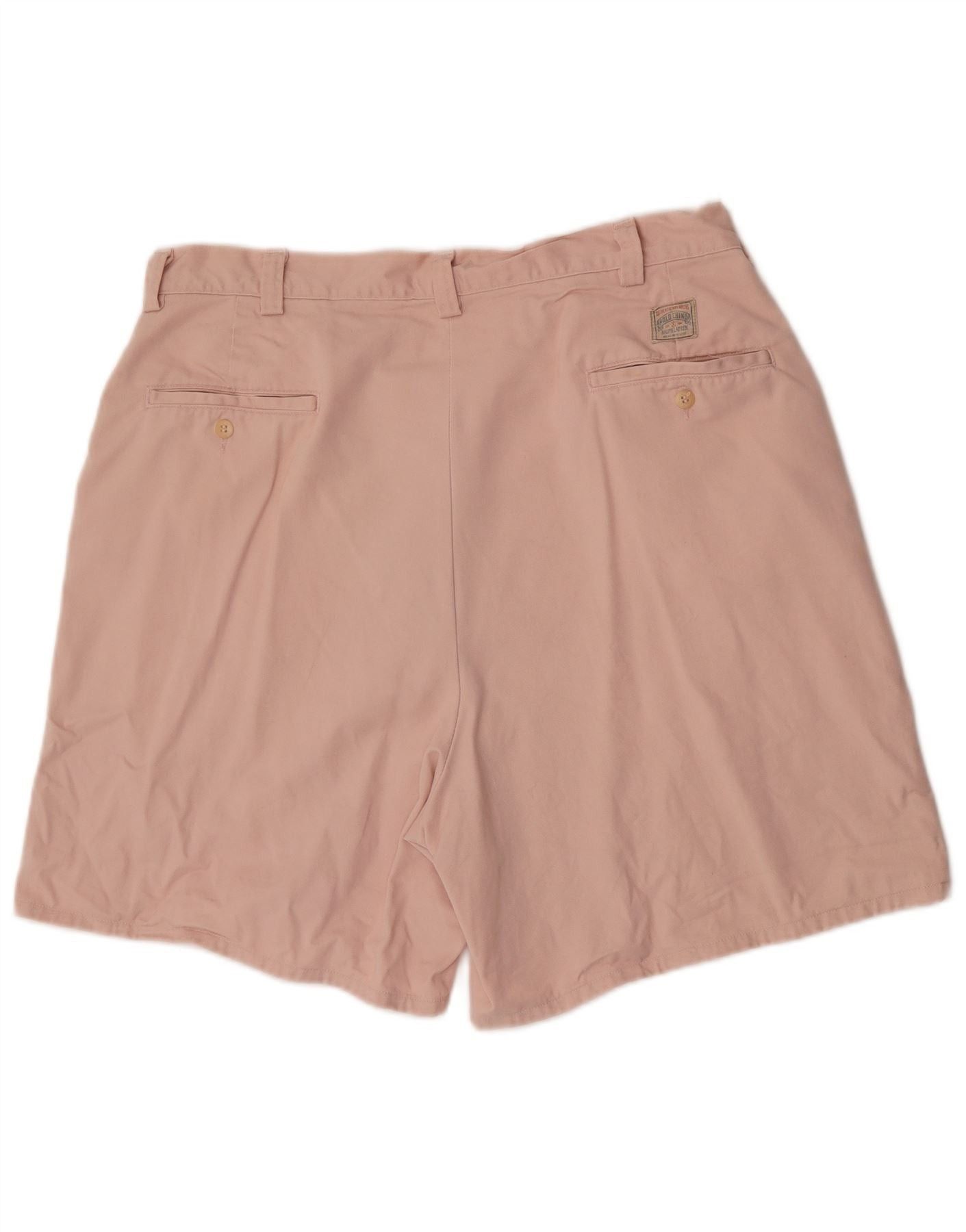 Polo Ralph Lauren Womens Chino Shorts W36 XL Pink Cotton Size 26" / US 2 / IT 38 - 2 Thumbnail