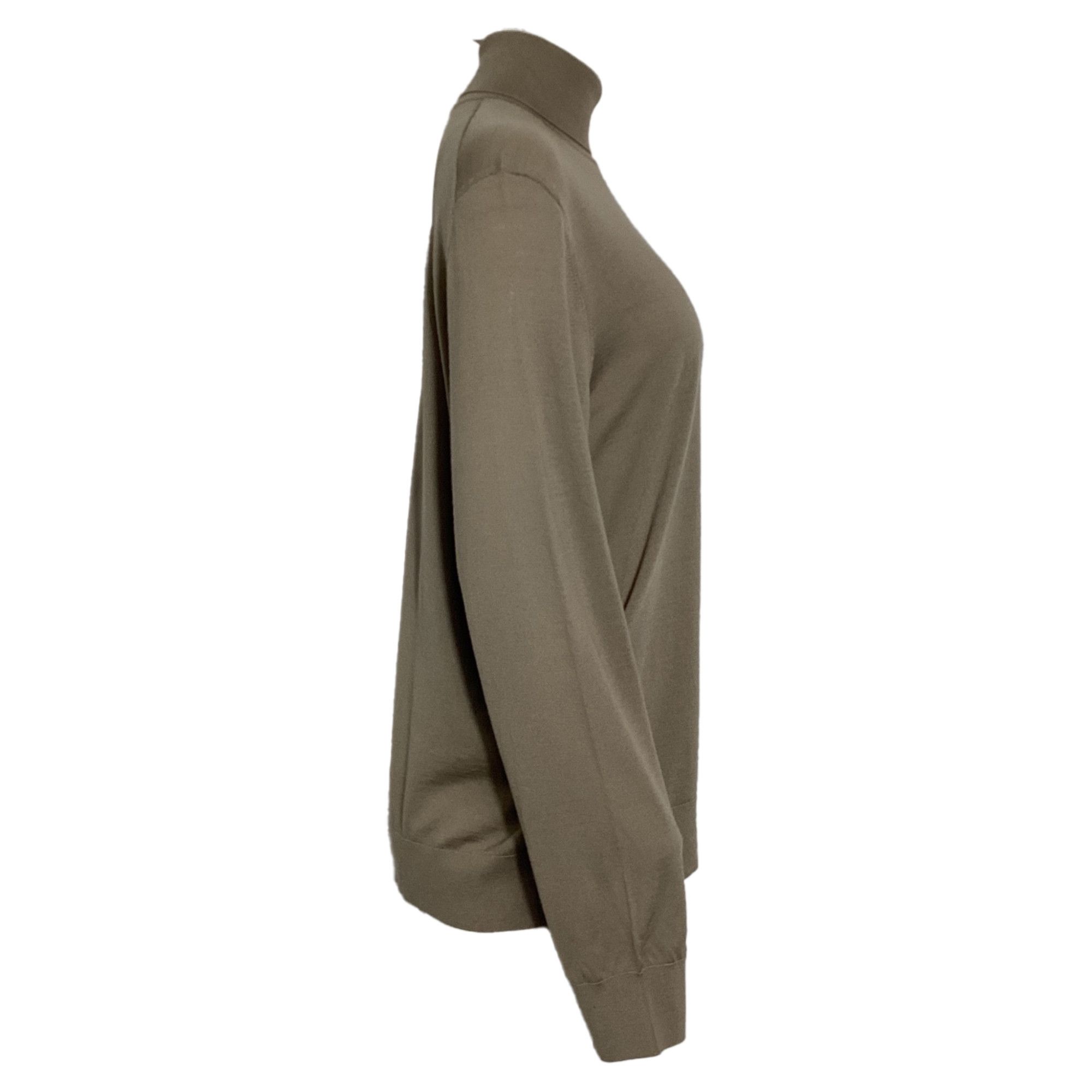 Theory Theory Turtleneck Sweater in Beige Wool Size US L / EU 52-54 / 3 - 4 Thumbnail