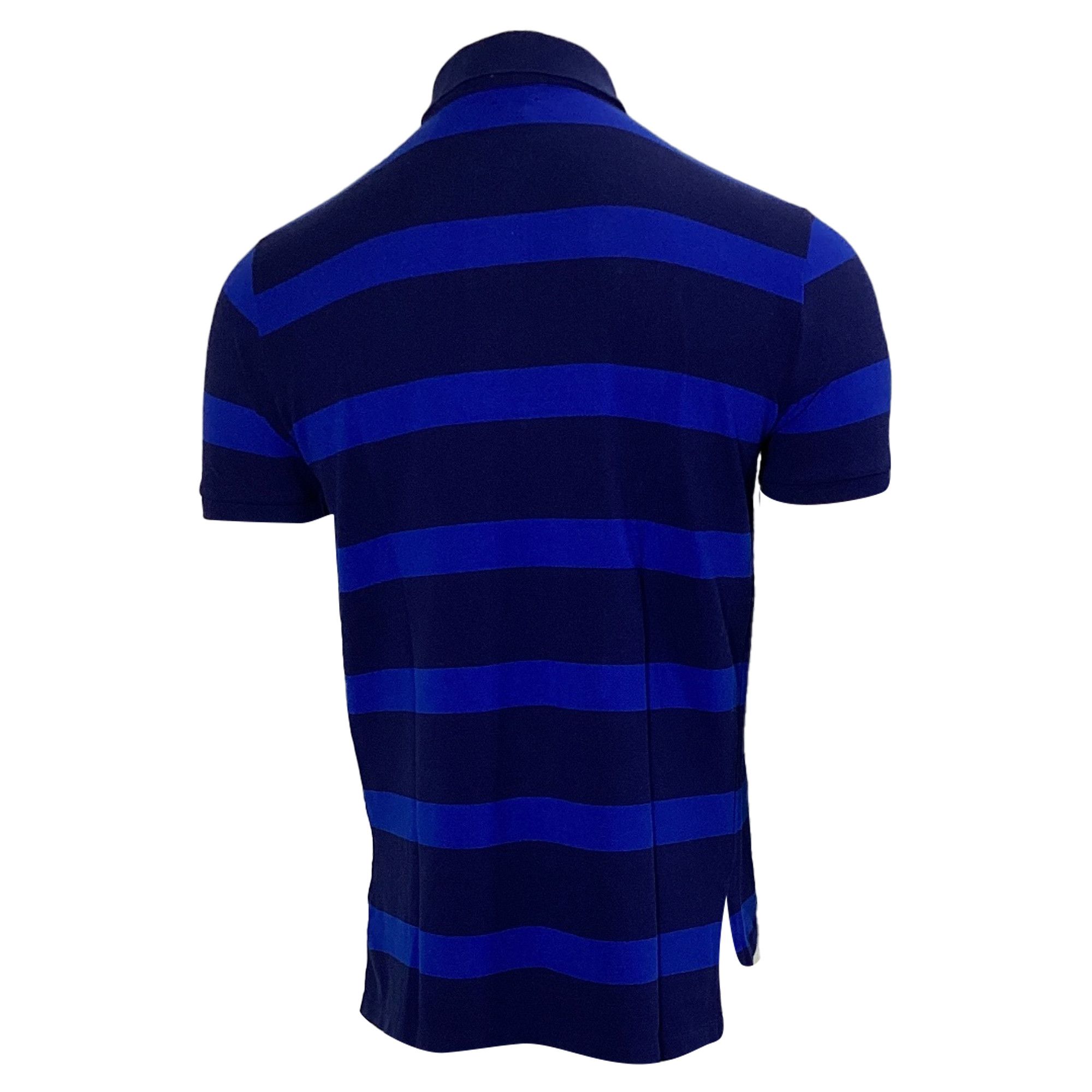 Polo Ralph Lauren Polo Ralph Lauren Striped Polo Shirt in Blue Cotton Size US M / EU 48-50 / 2 - 3 Thumbnail