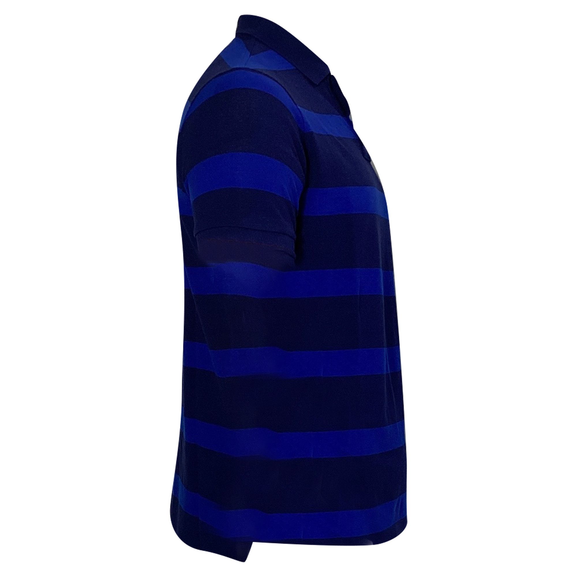 Polo Ralph Lauren Polo Ralph Lauren Striped Polo Shirt in Blue Cotton Size US M / EU 48-50 / 2 - 2 Thumbnail