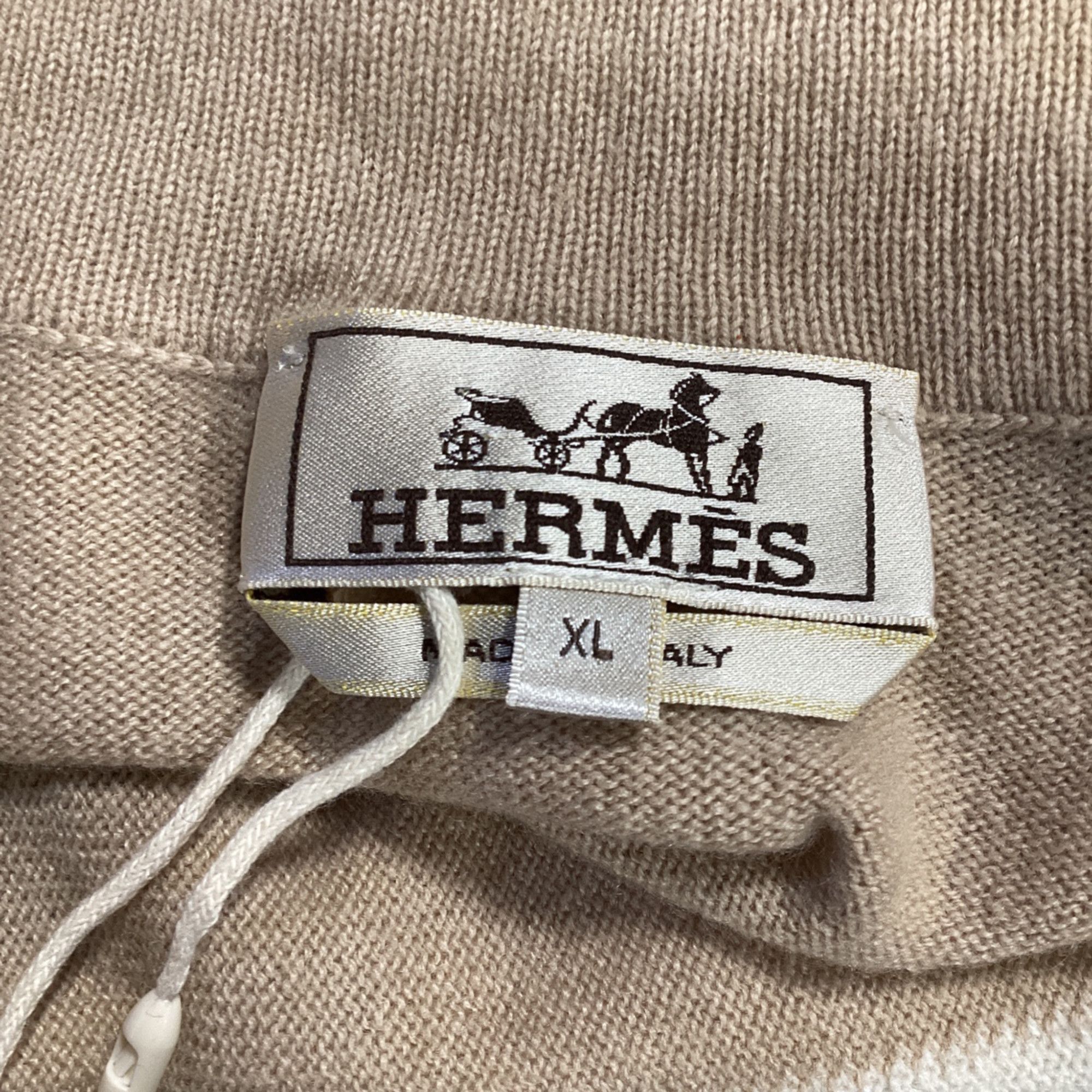 Hermes Hermès Zipped Cardigan in Multicolor Cashmere Size US XL / EU 56 / 4 - 5 Thumbnail