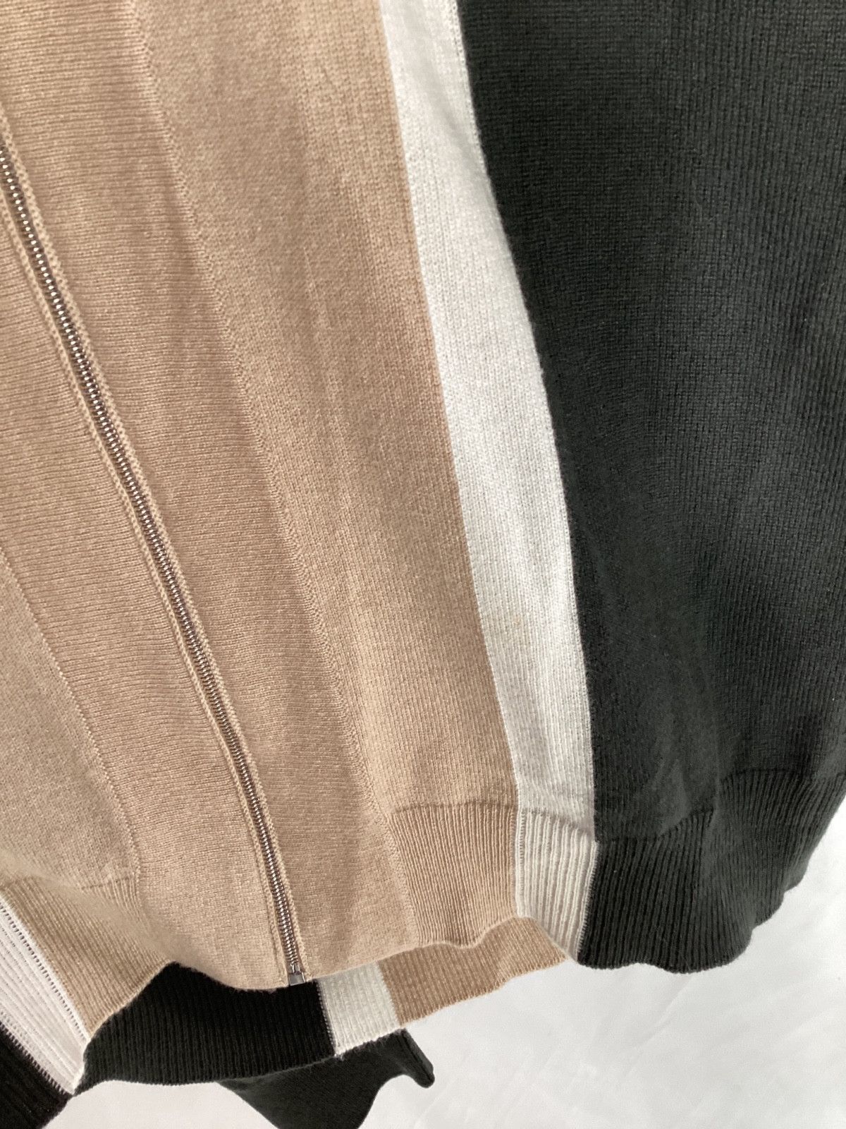 Hermes Hermès Zipped Cardigan in Multicolor Cashmere Size US XL / EU 56 / 4 - 7 Thumbnail
