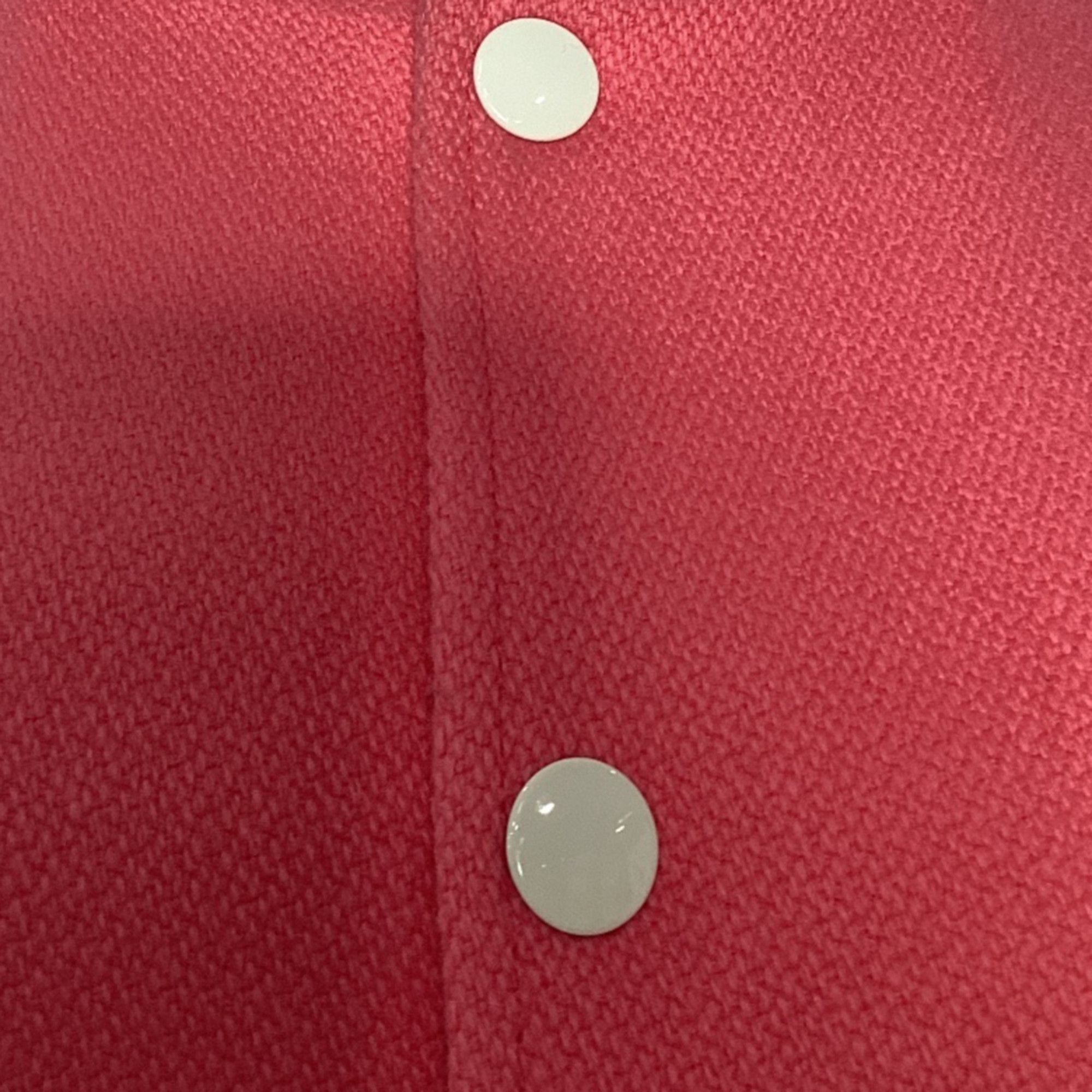 Celine Celine x Scott Reeder Varsity Jacket in Pink Wool Size US S / EU 44-46 / 1 - 2 Thumbnail