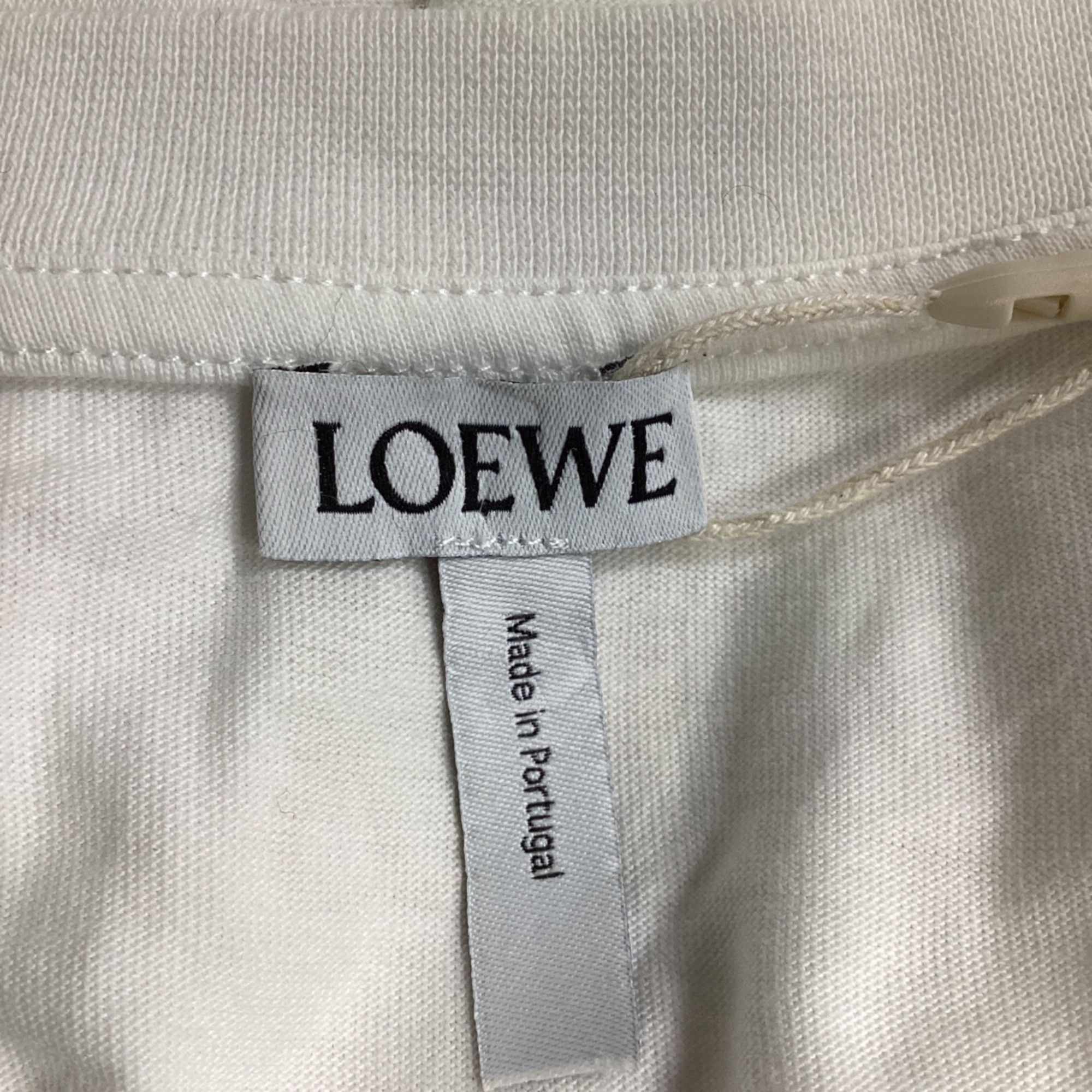 Loewe Loewe Fire of Youth T-Shirt in White Cotton Size US XL / EU 56 / 4 - 5 Thumbnail