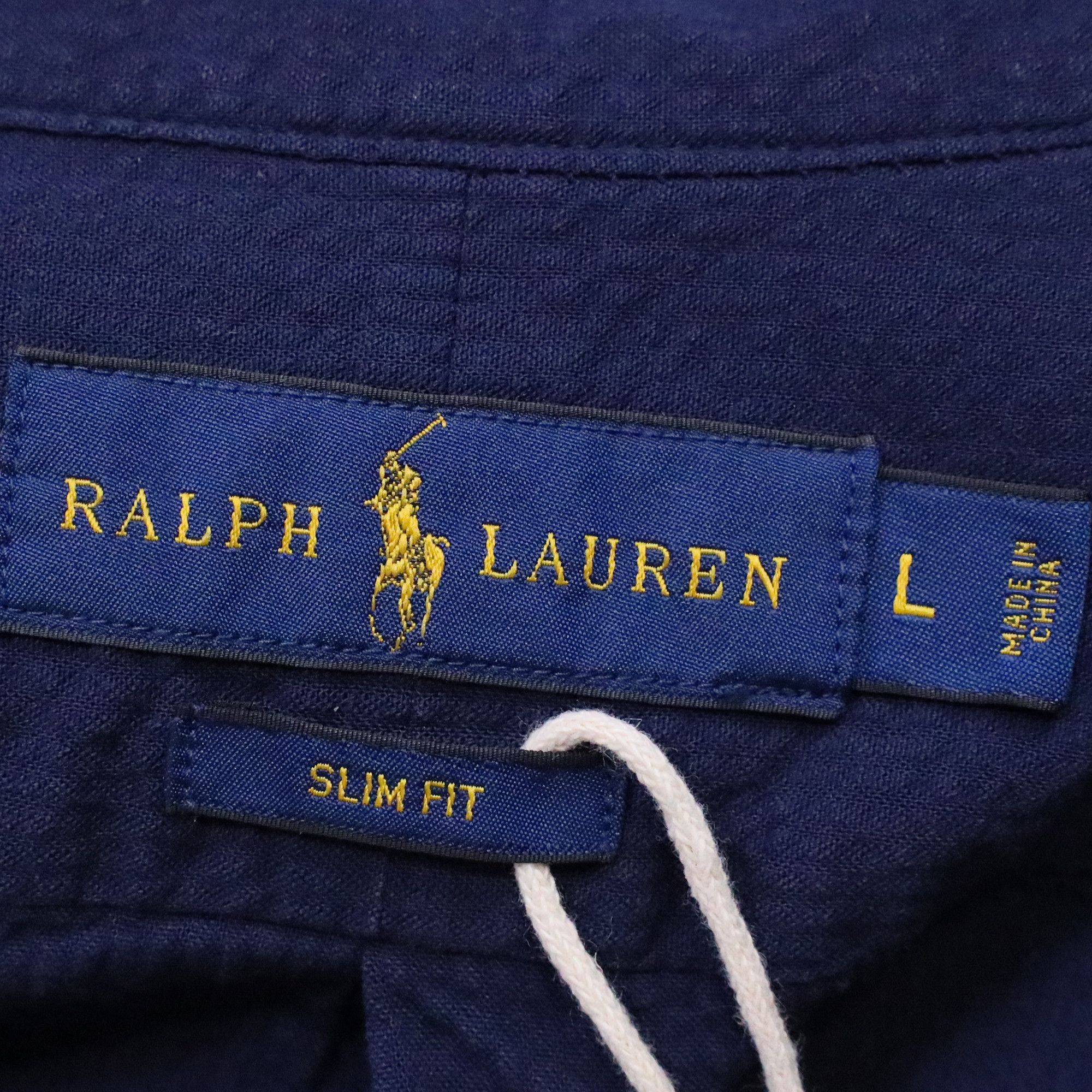 Ralph Lauren Ralph Lauren Pony-Embroidered Short Sleeve Shirt in Navy Blu Size US XXL / EU 58 / 5 - 5 Thumbnail