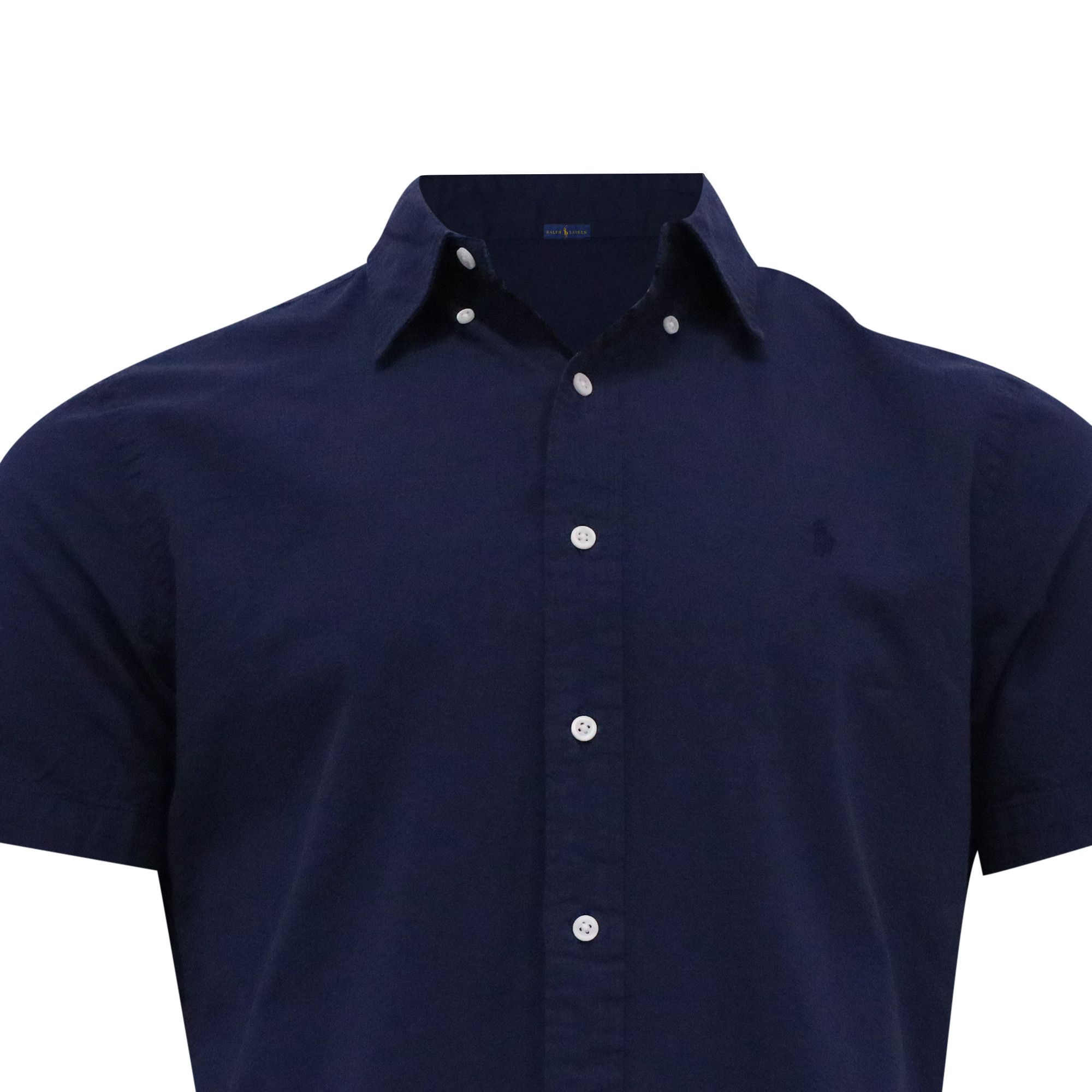 Ralph Lauren Ralph Lauren Pony-Embroidered Short Sleeve Shirt in Navy Blu Size US XXL / EU 58 / 5 - 2 Thumbnail