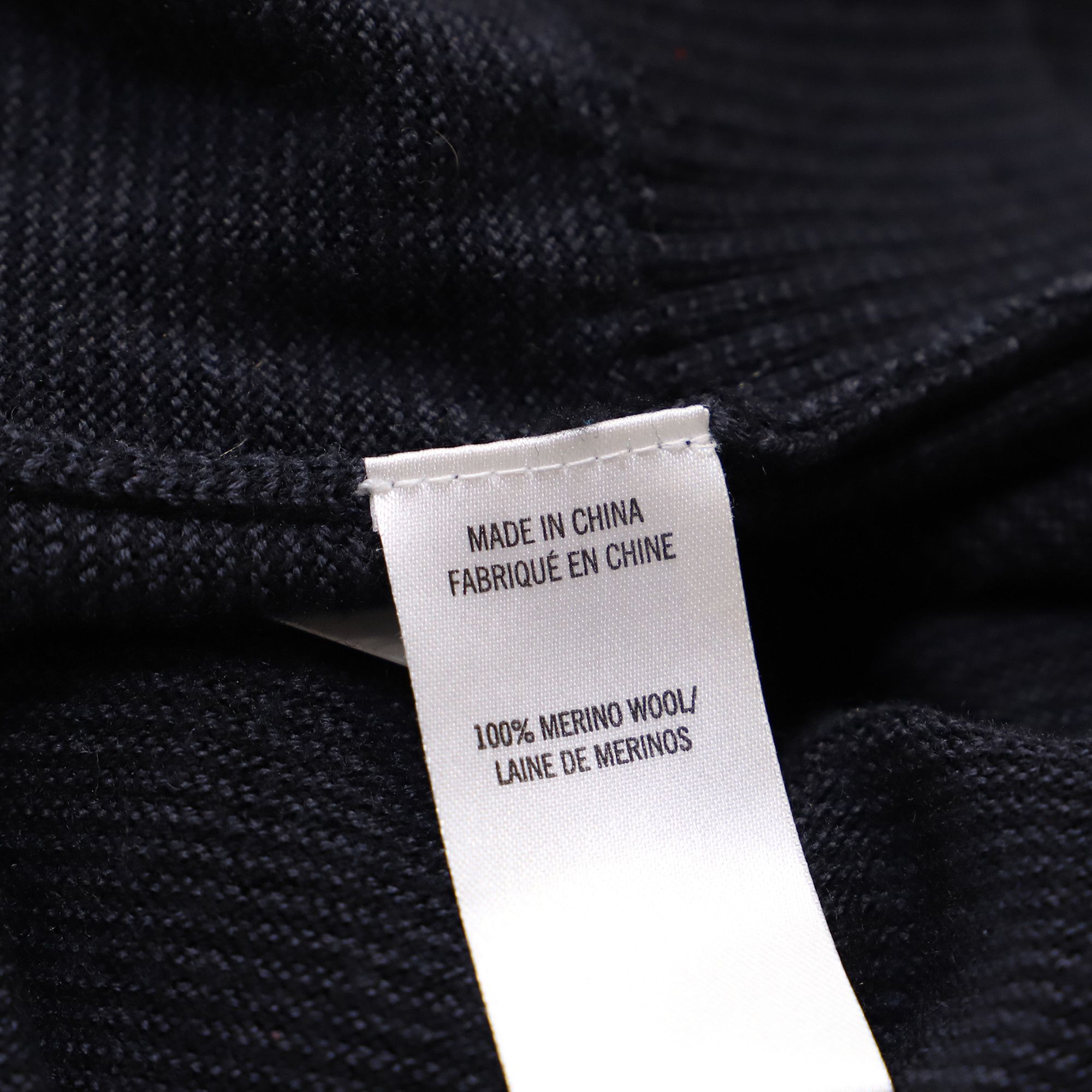 Theory Theory Knitted Zipped Hoodie in Navy Blue Wool Size US L / EU 52-54 / 3 - 6 Thumbnail