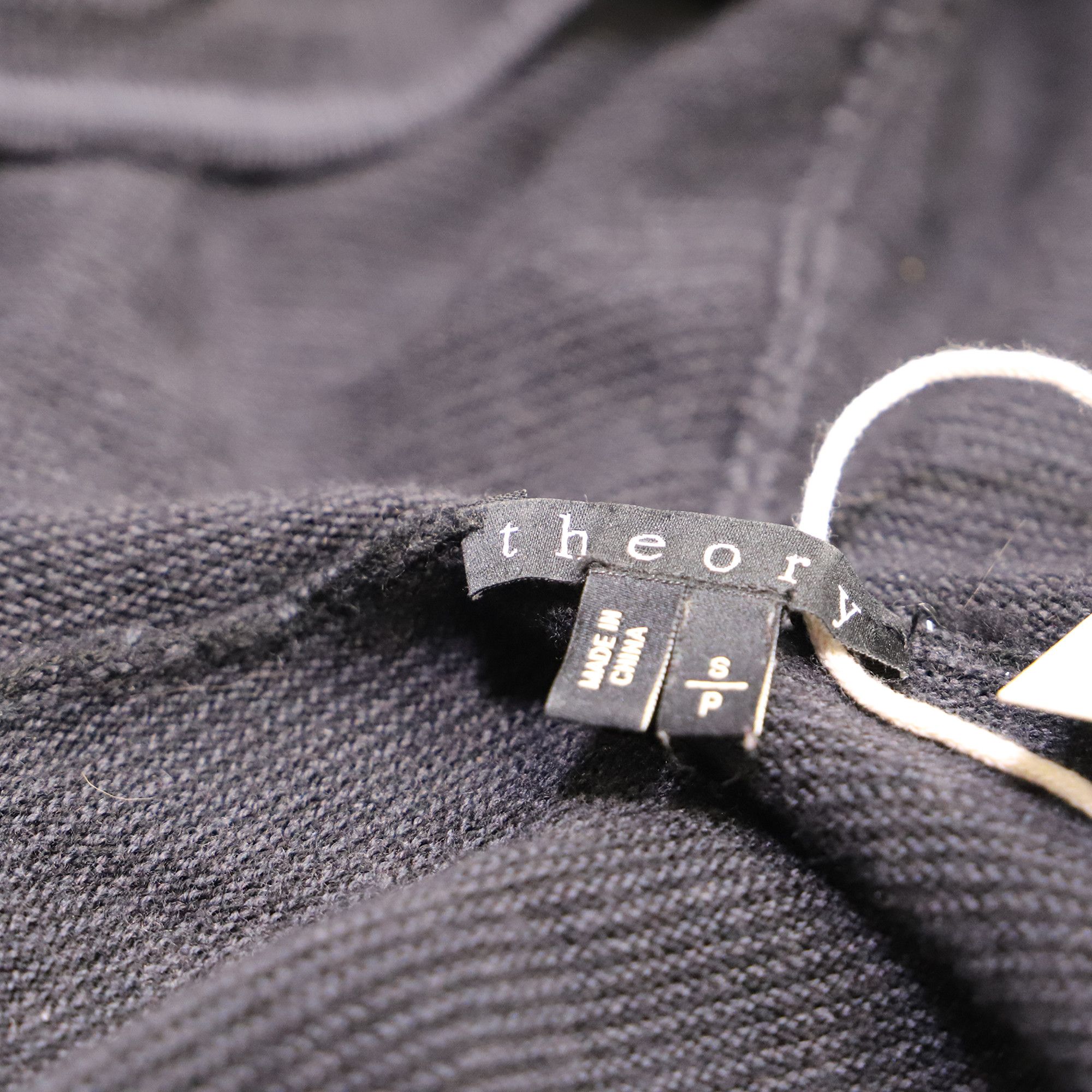Theory Theory Knitted Zipped Hoodie in Navy Blue Wool Size US L / EU 52-54 / 3 - 5 Thumbnail