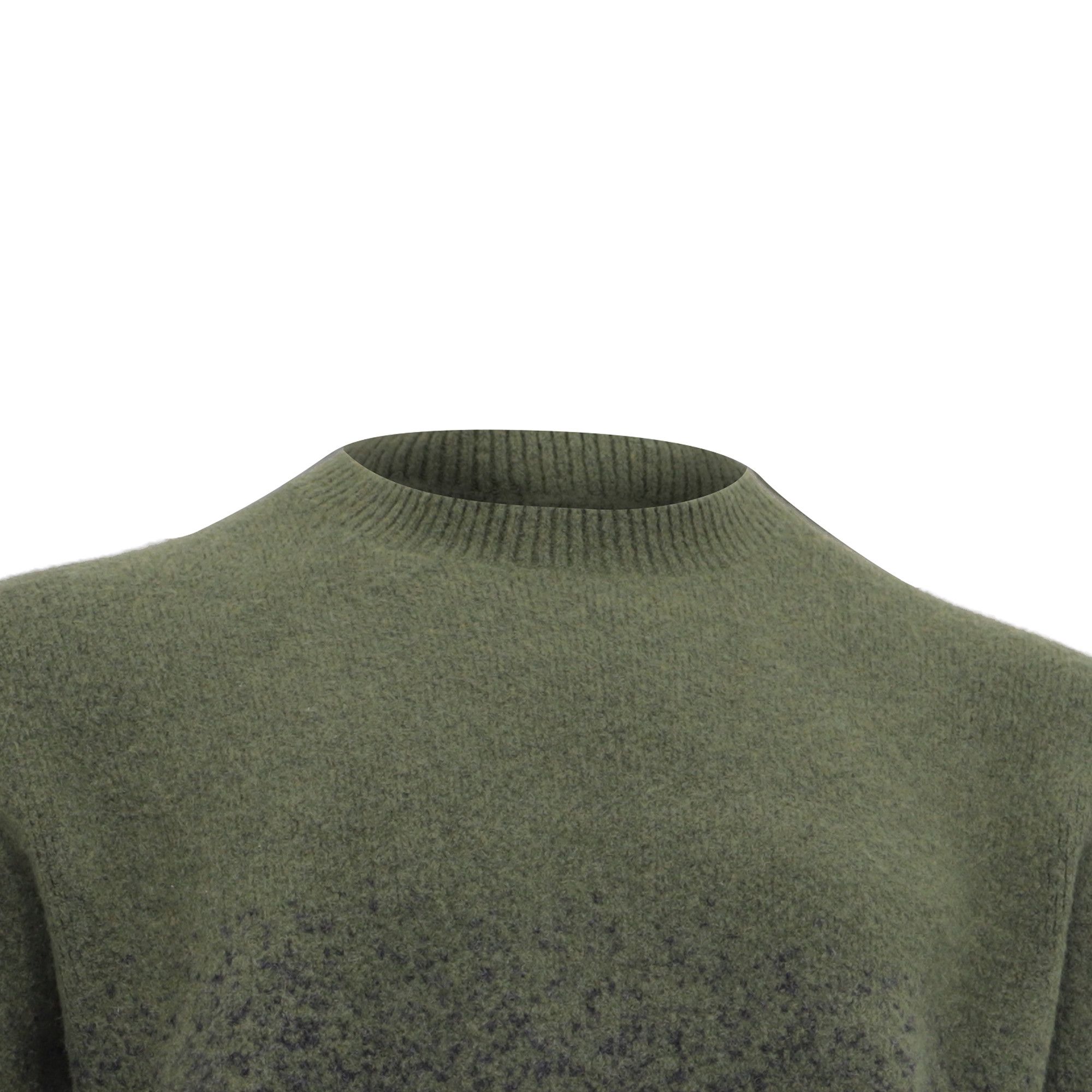 JW Anderson Jw Anderson x Uniqlo Souffle Yarn Sweater in Olive Acrylic Size US M / EU 48-50 / 2 - 2 Thumbnail