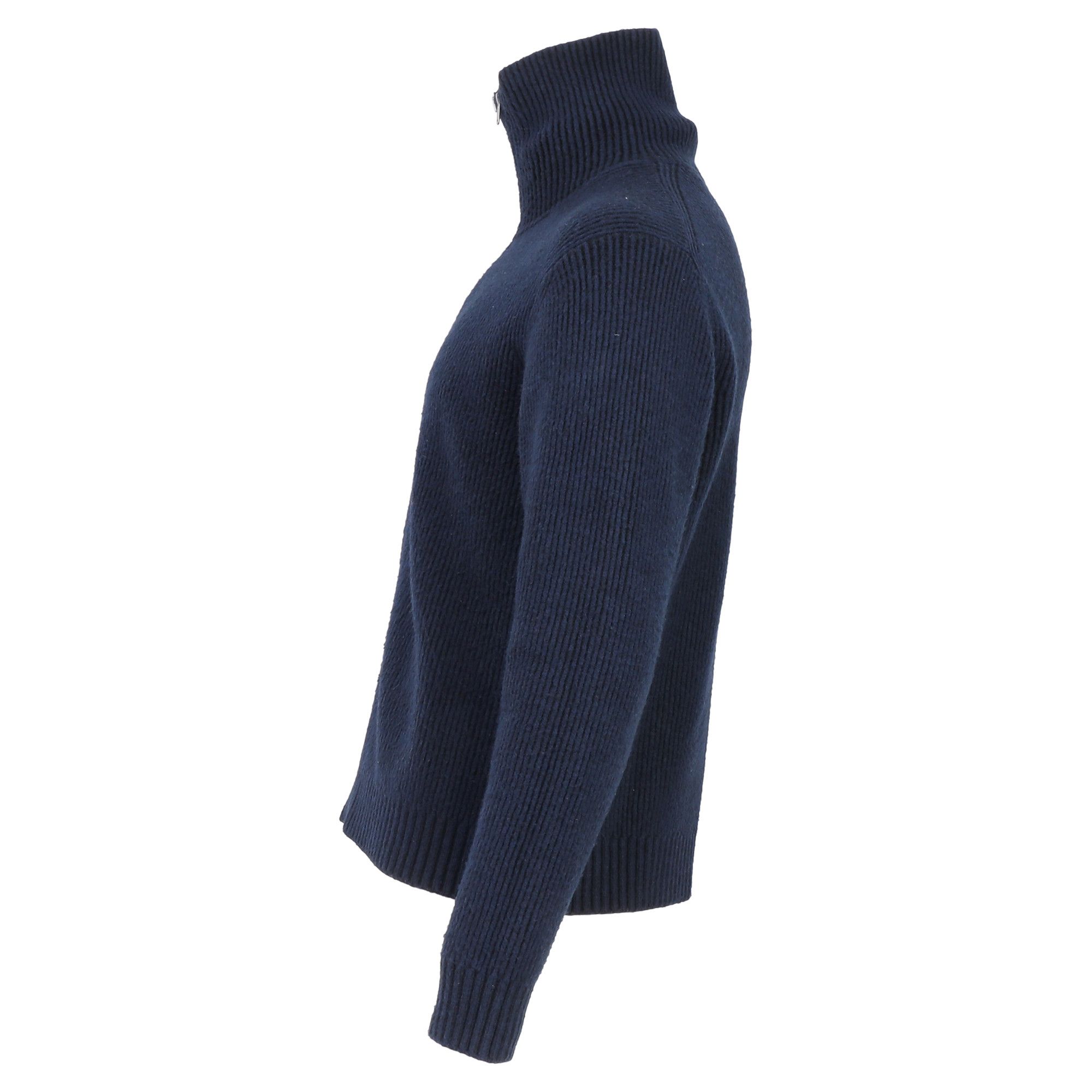 JW Anderson JW Anderson X Uniqlo Zip-Up Sweater in Navy Blue Acrylic Size US XL / EU 56 / 4 - 3 Thumbnail