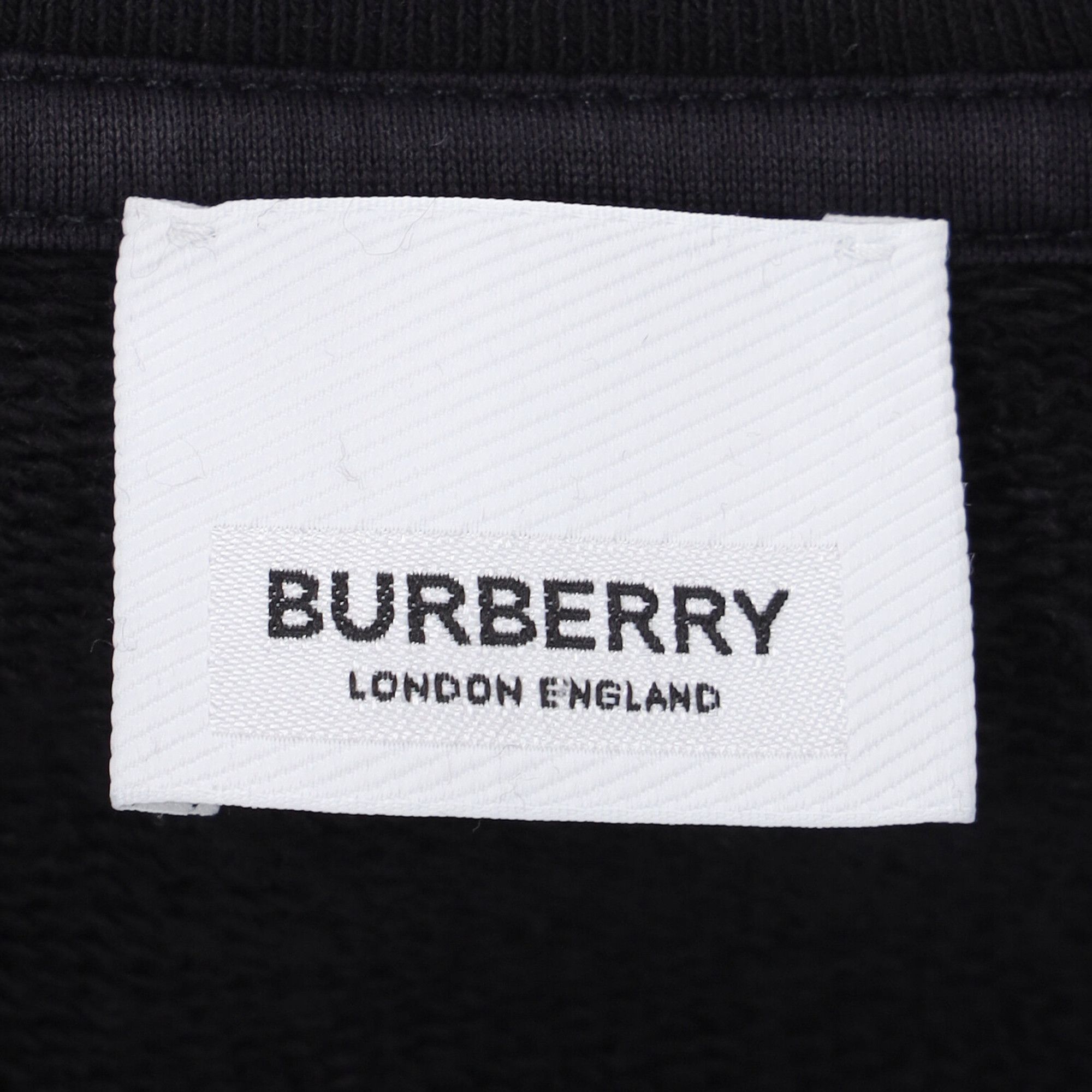 Burberry Burberry Aubree Logo Zipped Hoodie in Black Cotton Size US L / EU 52-54 / 3 - 4 Thumbnail