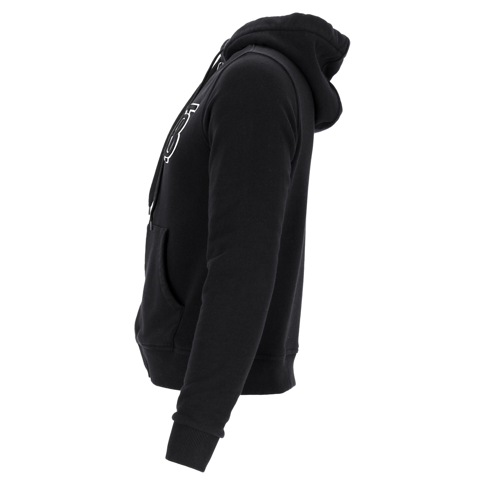 Burberry Burberry Aubree Logo Zipped Hoodie in Black Cotton Size US L / EU 52-54 / 3 - 2 Thumbnail