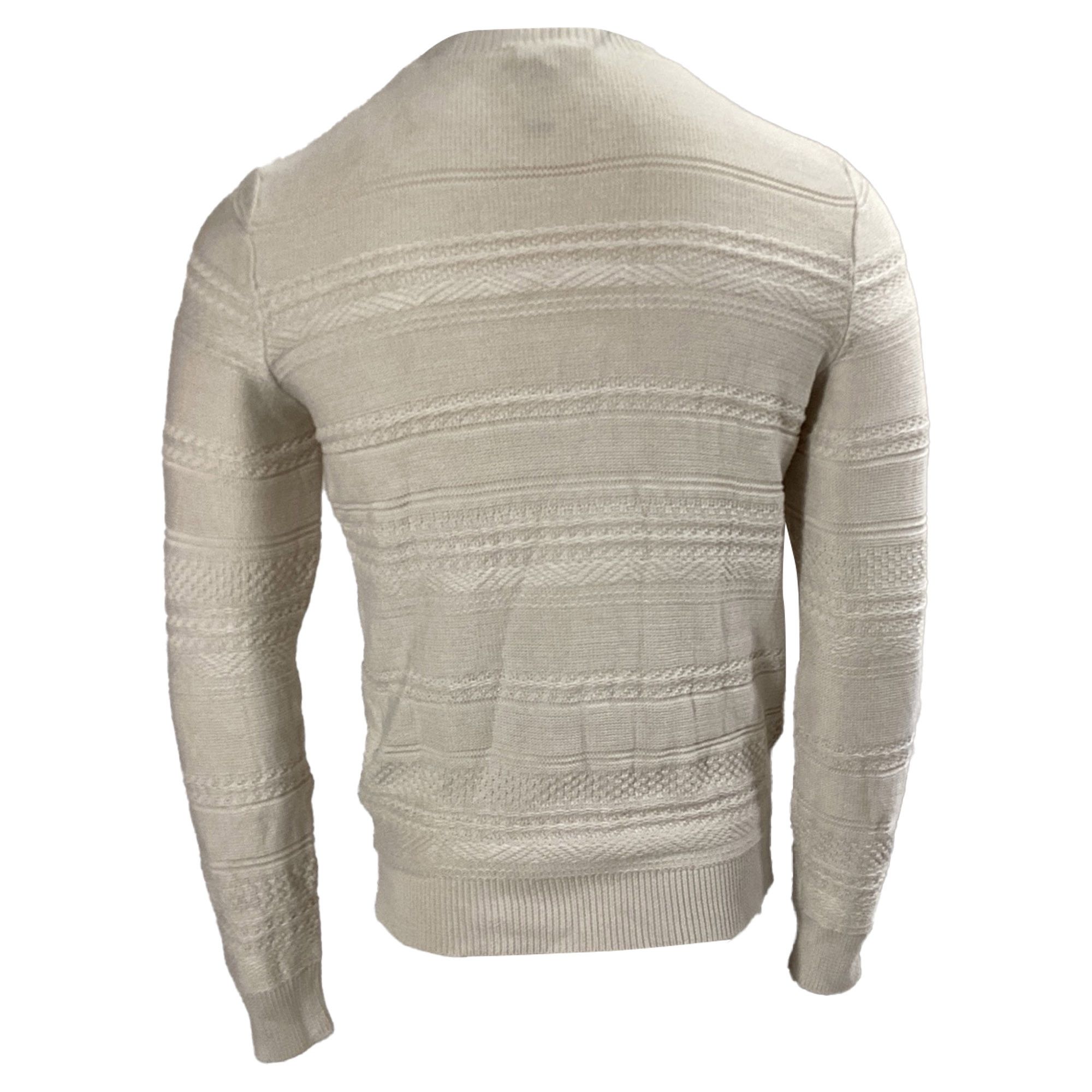 A.P.C. A.P.C. Knitted Sweater in Cream Cotton Size US M / EU 48-50 / 2 - 4 Thumbnail