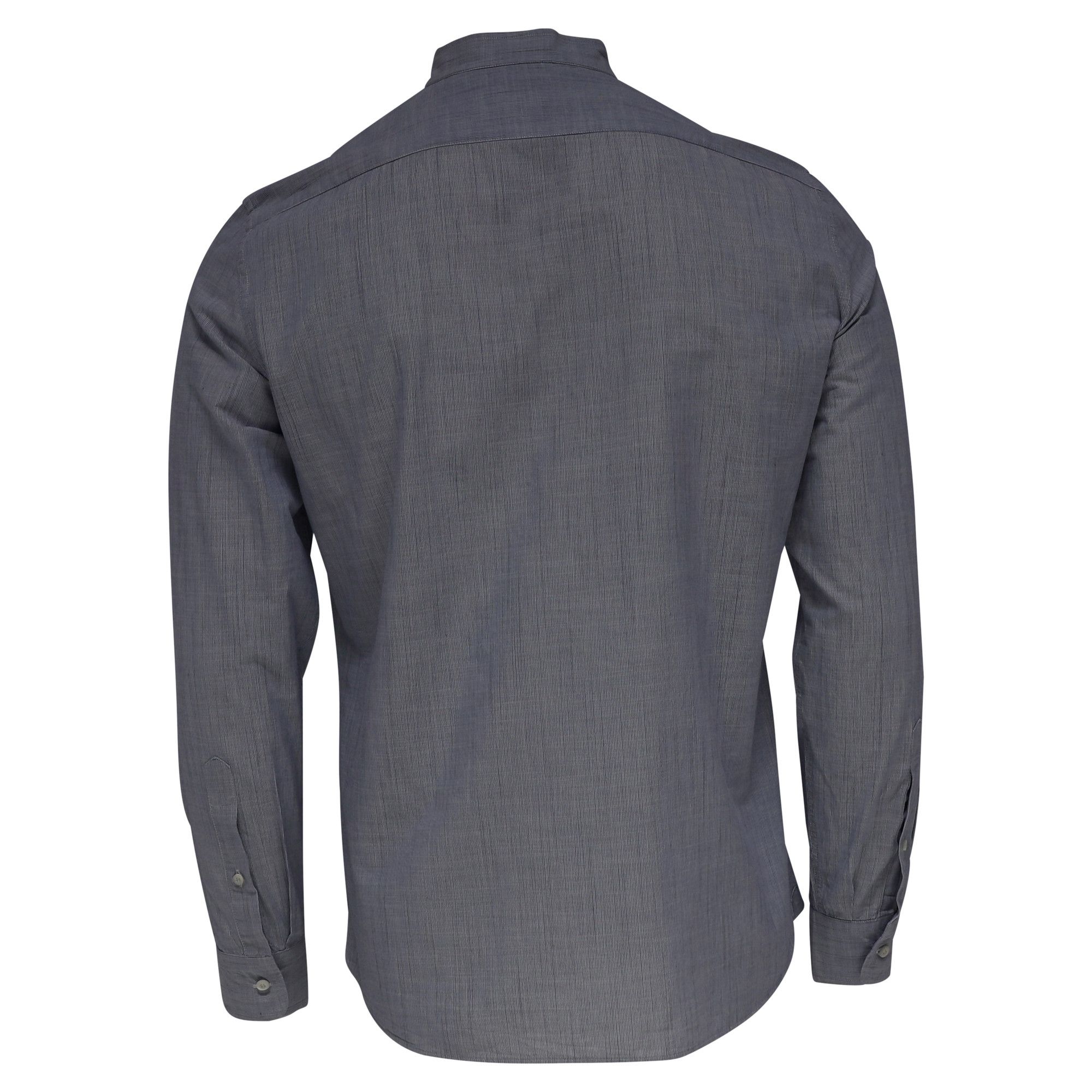 Brunello Cucinelli Brunello Cucinelli Striped Button-Down Shirt in Blue Cotton Size US XXL / EU 58 / 5 - 4 Thumbnail