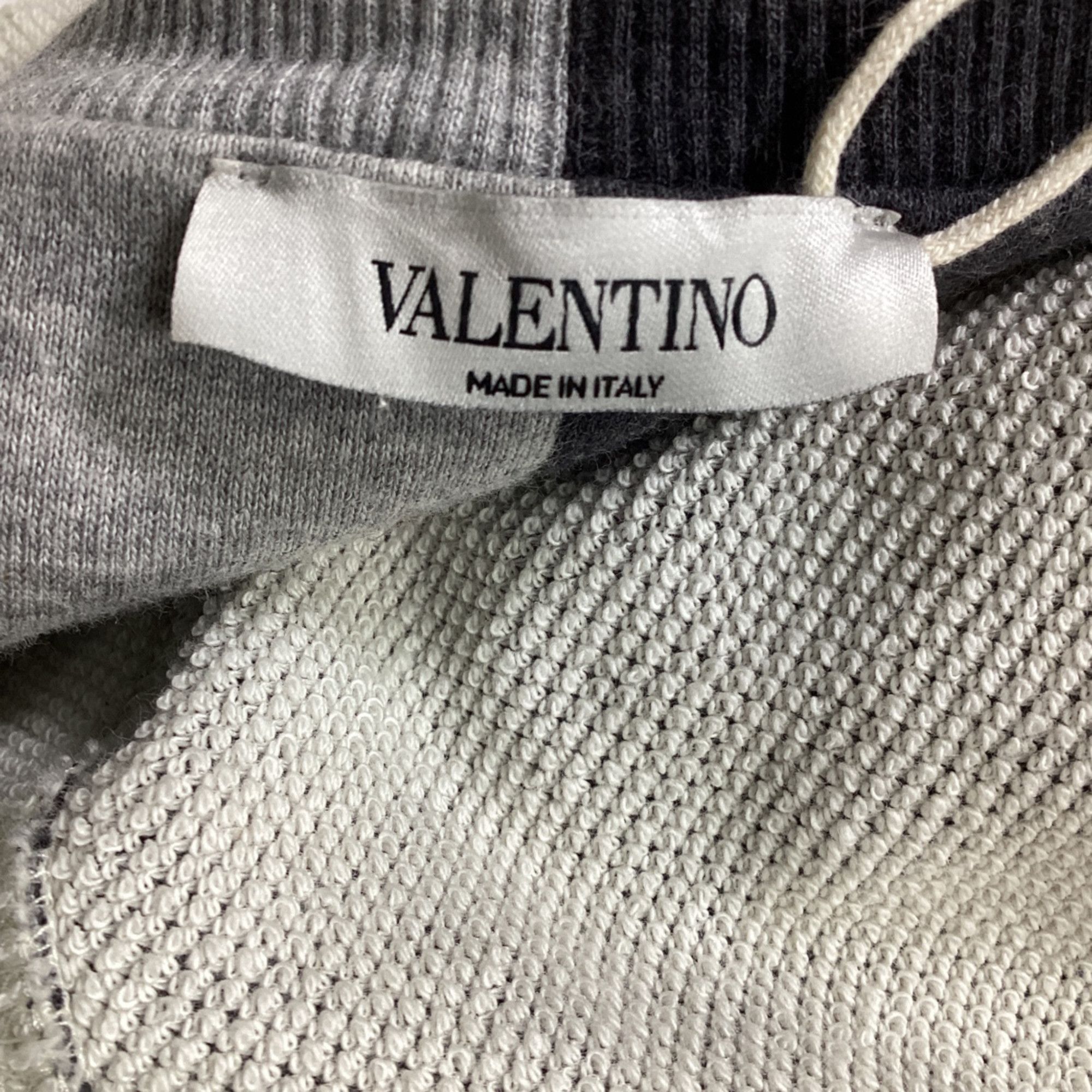Valentino Valentino Jamie Reid Punk Poem Crew Sweatshirt in Grey Cotto Size US XL / EU 56 / 4 - 5 Thumbnail