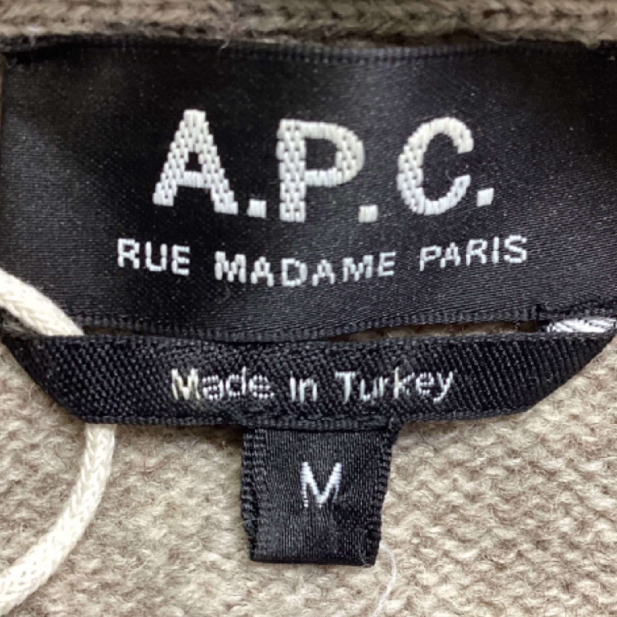 A.P.C. A.P.C Sweater in Beige Wool Size US M / EU 48-50 / 2 - 5 Thumbnail