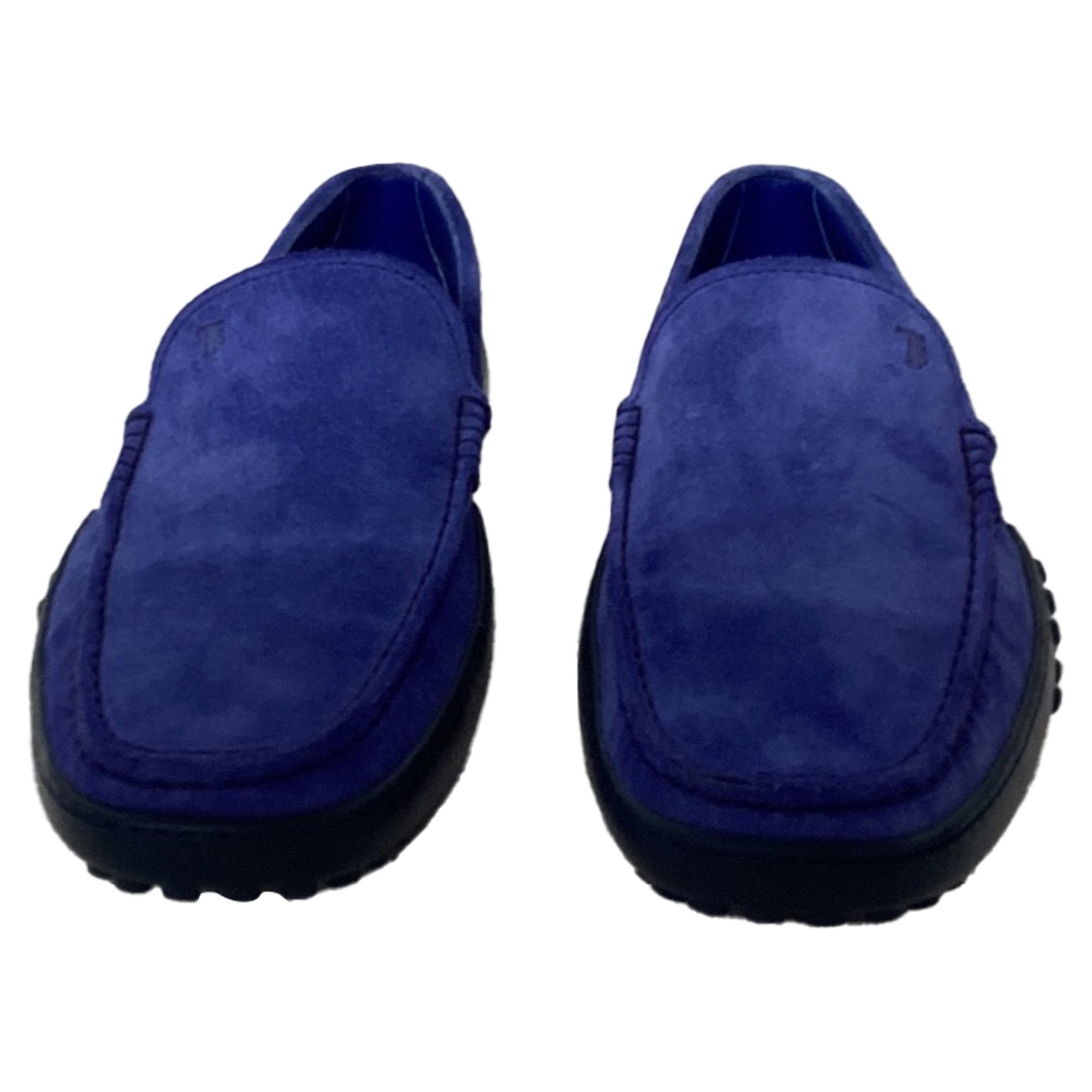 Tod's Tod's Slip-On Loafers in Blue Suede Size US 6.5 / EU 39-40 - 4 Thumbnail