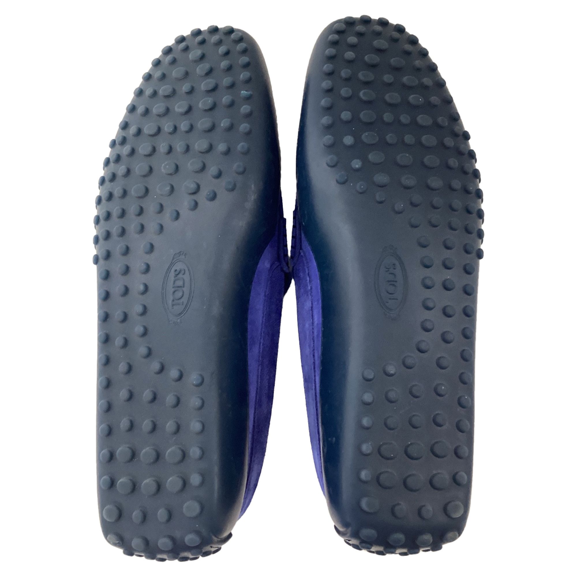 Tod's Tod's Slip-On Loafers in Blue Suede Size US 6.5 / EU 39-40 - 6 Thumbnail