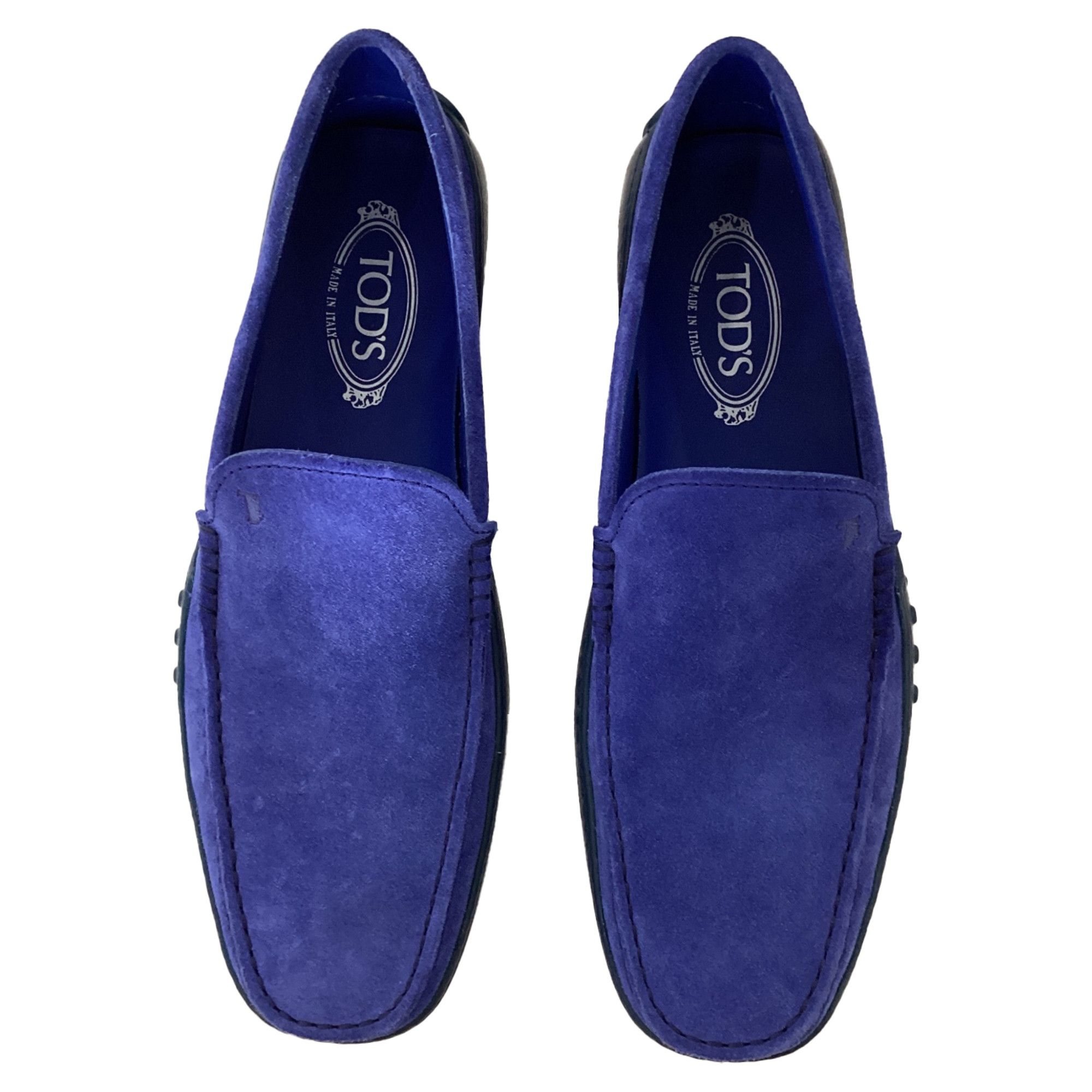 Tod's Tod's Slip-On Loafers in Blue Suede Size US 6.5 / EU 39-40 - 5 Thumbnail