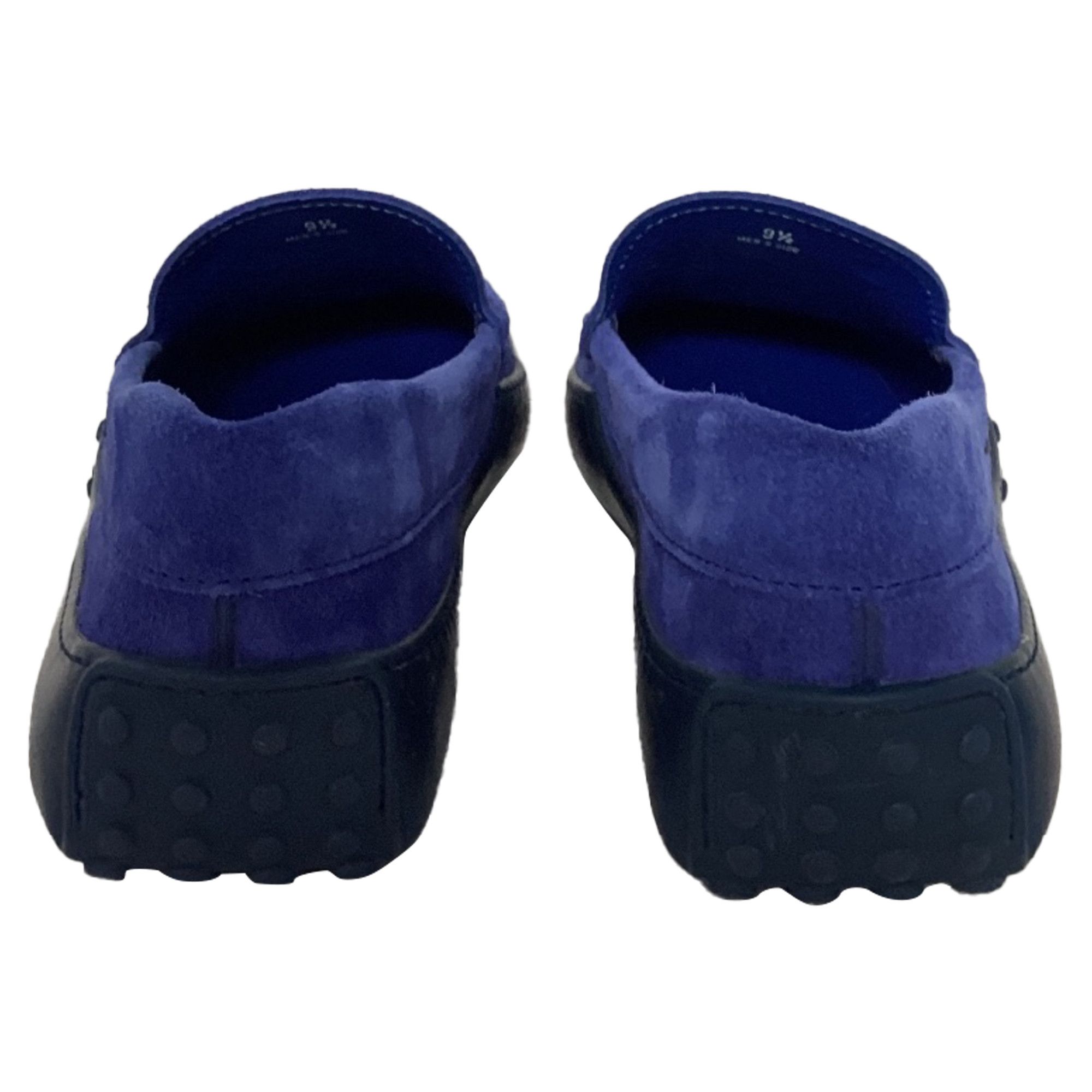 Tod's Tod's Slip-On Loafers in Blue Suede Size US 6.5 / EU 39-40 - 2 Thumbnail