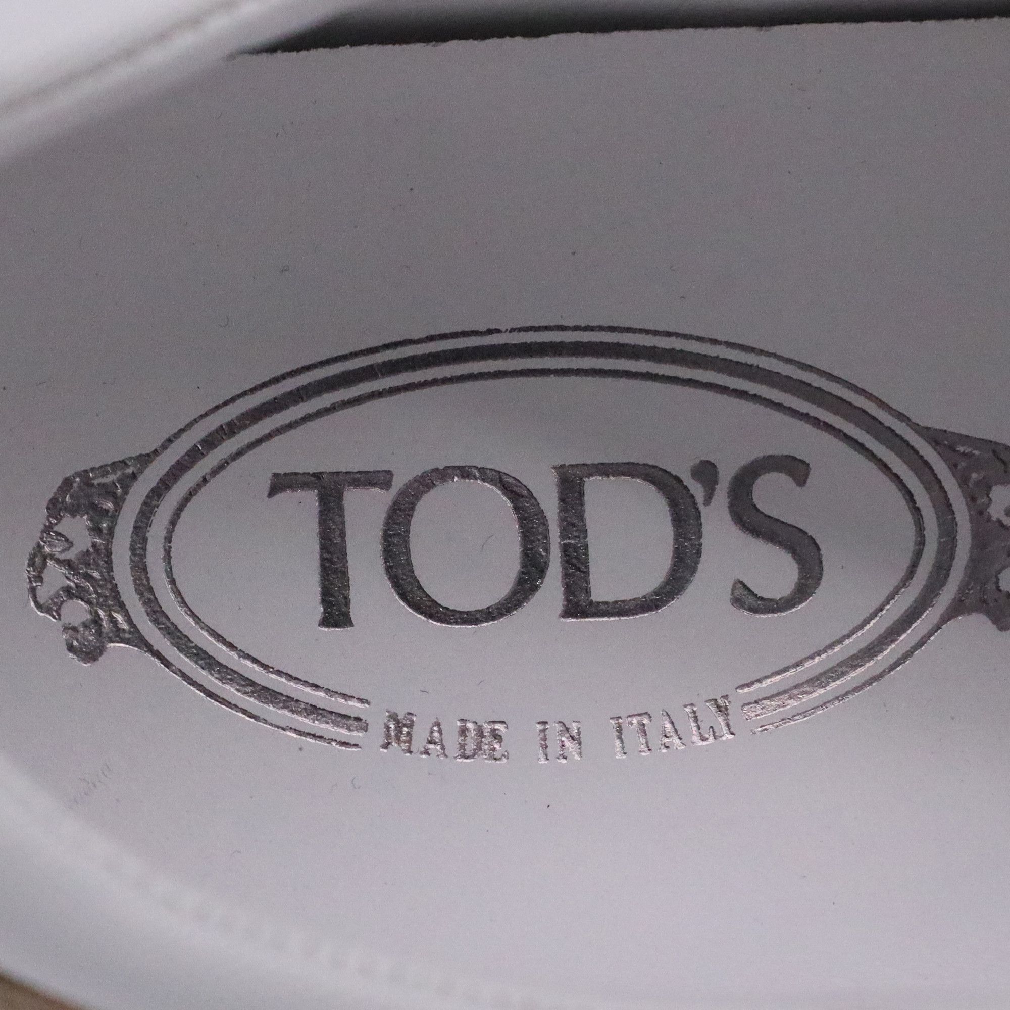 Tod's Tod's Two-Tone Sneakers in White Canvas Size US 8 / EU 41 - 9 Thumbnail
