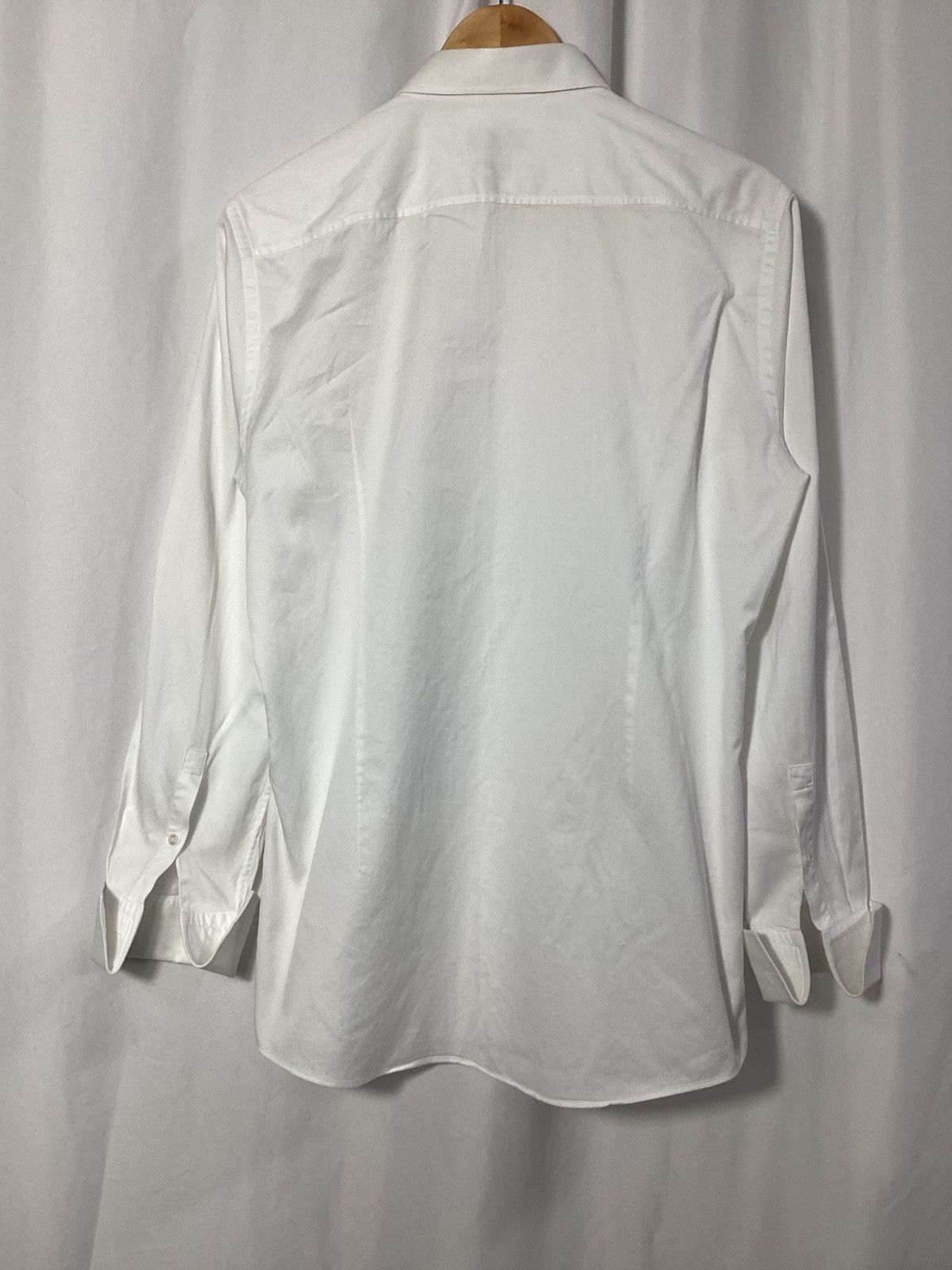 Hugo Boss Boss Hugo Boss Slim Fit Shirt in White Cotton Size US M / EU 48-50 / 2 - 10 Thumbnail