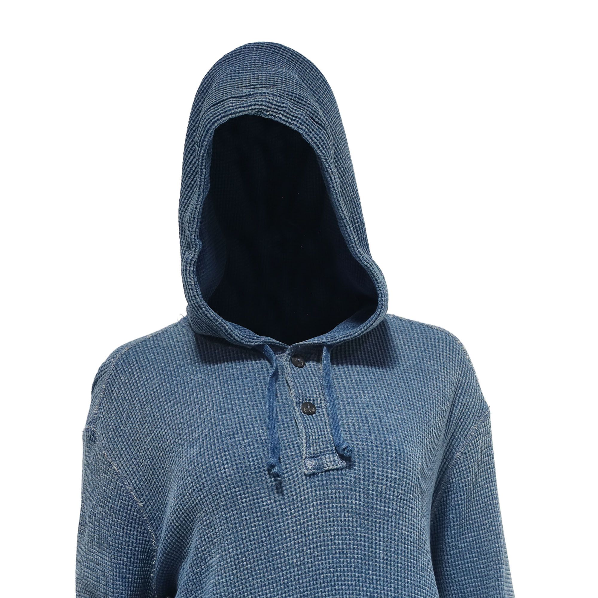 Polo Ralph Lauren Polo Ralph Lauren Dyed Hoodie in Light Blue Cotton Size US L / EU 52-54 / 3 - 2 Thumbnail