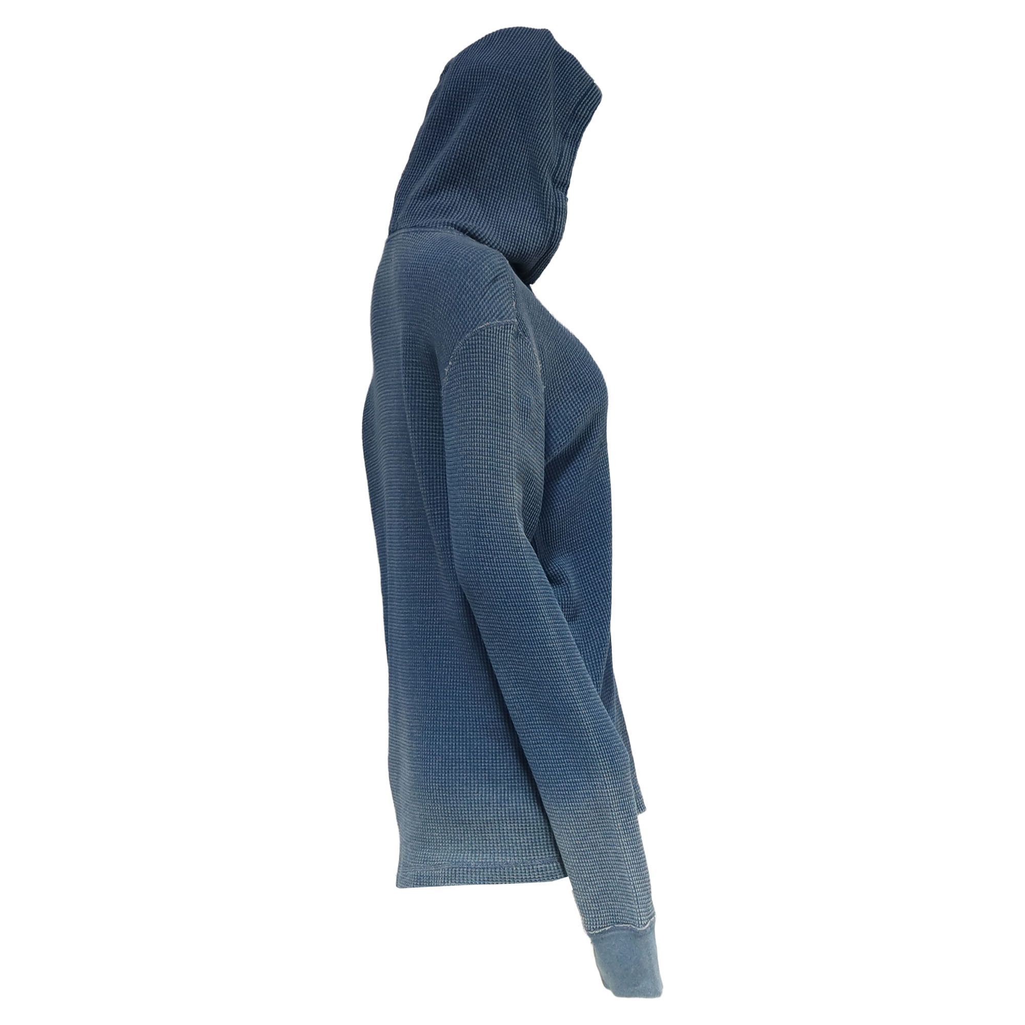 Polo Ralph Lauren Polo Ralph Lauren Dyed Hoodie in Light Blue Cotton Size US L / EU 52-54 / 3 - 3 Thumbnail