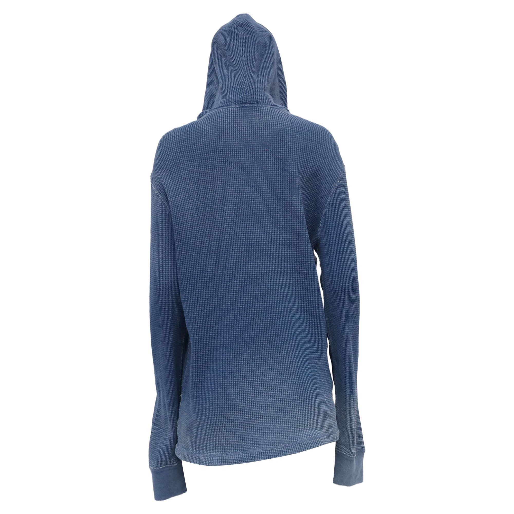 Polo Ralph Lauren Polo Ralph Lauren Dyed Hoodie in Light Blue Cotton Size US L / EU 52-54 / 3 - 4 Thumbnail