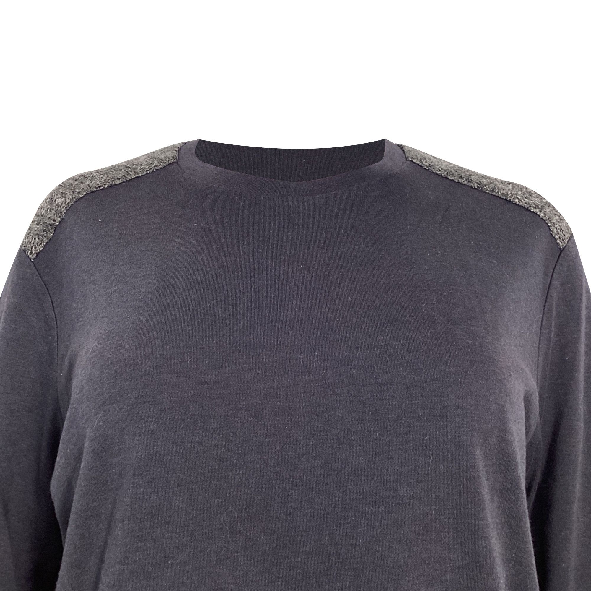 Giorgio Armani Giorgio Armani Color-Block Sweater in Navy Blue and Grey Co Size US XXL / EU 58 / 5 - 3 Thumbnail