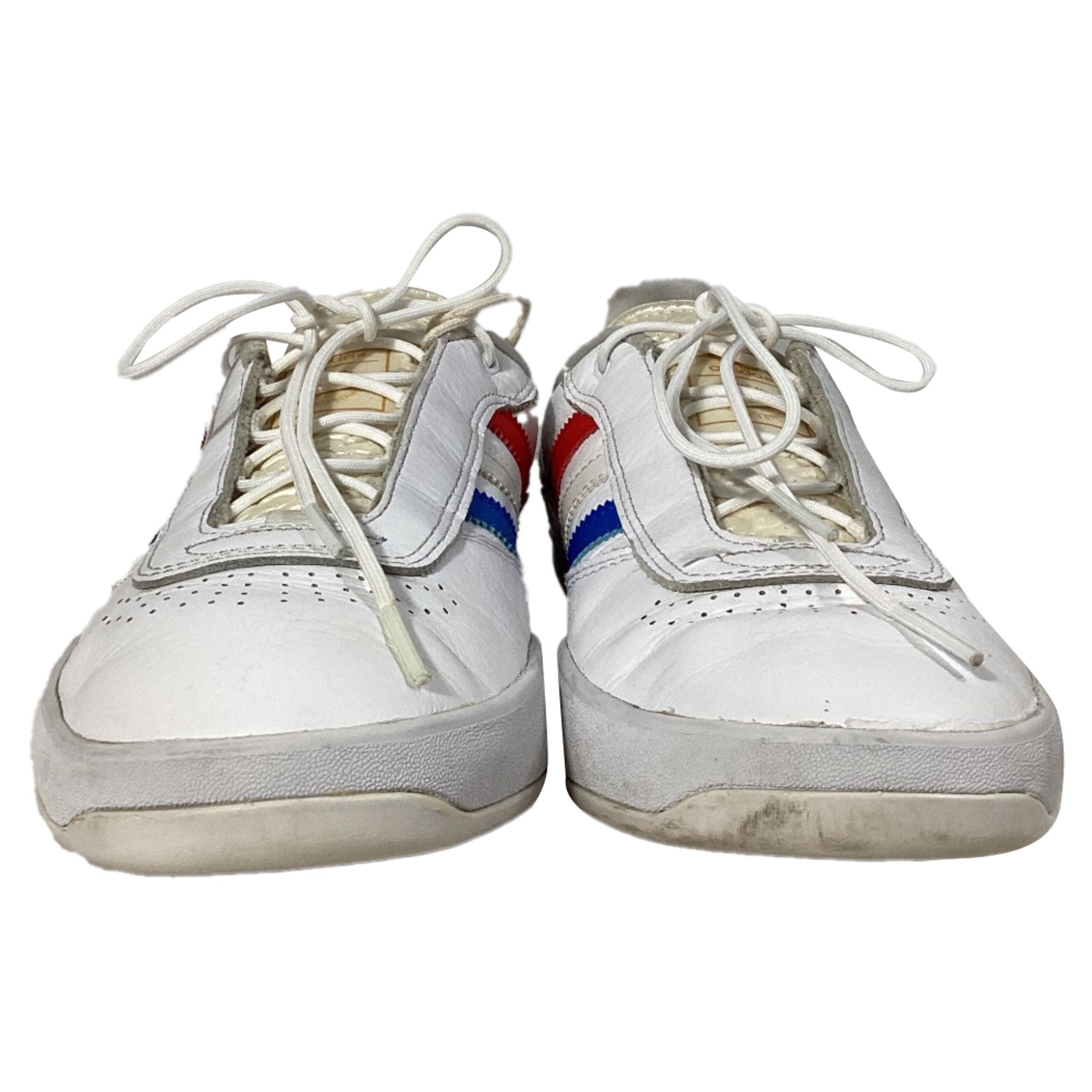 Adidas Adidas Puig Low-Top Sneakers in White Leather Size US 8.5 / EU 41-42 - 3 Thumbnail