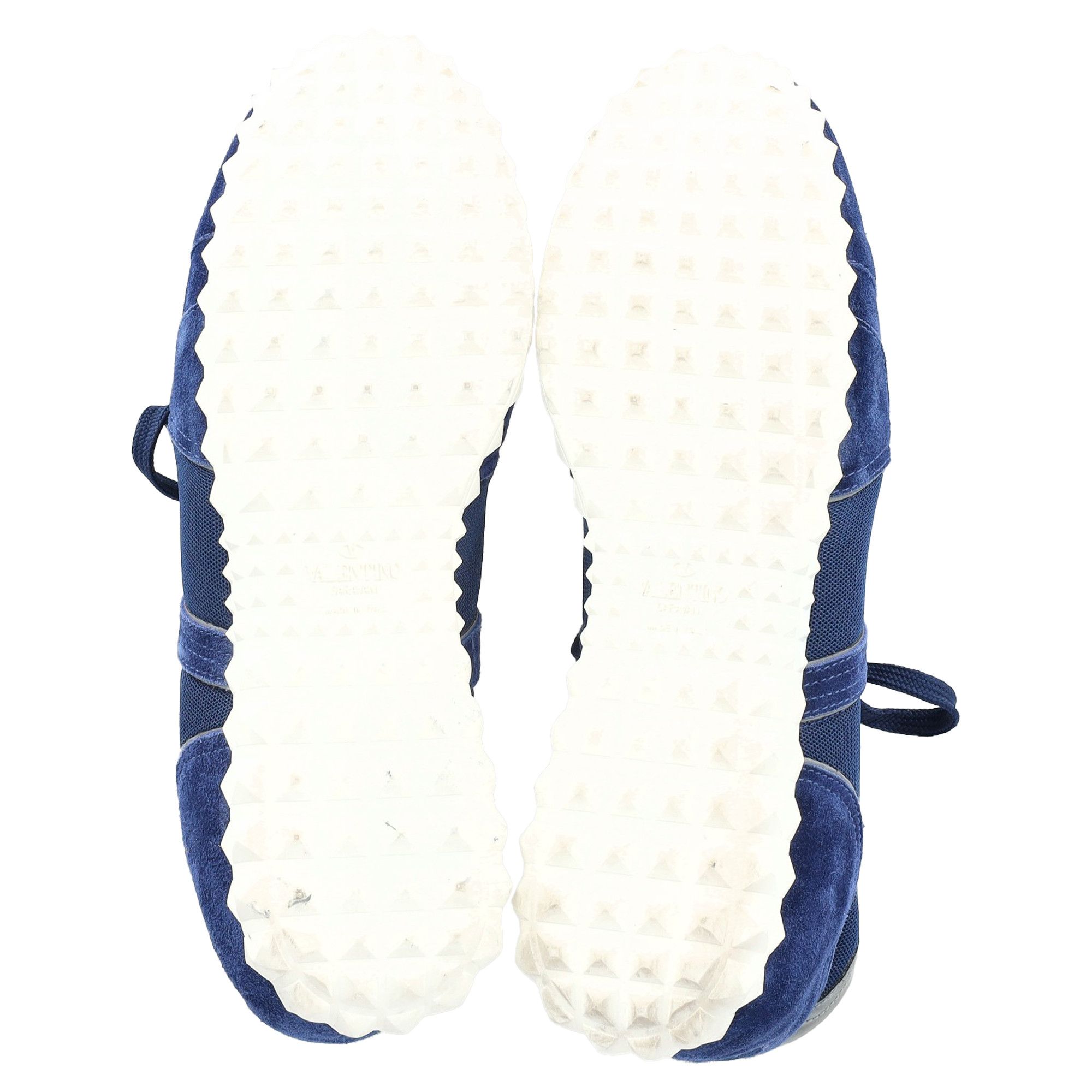 Valentino Valentino Garavani Soul AM Sneakers in Navy Blue Suede and M Size US 12.5 / EU 45-46 - 6 Thumbnail