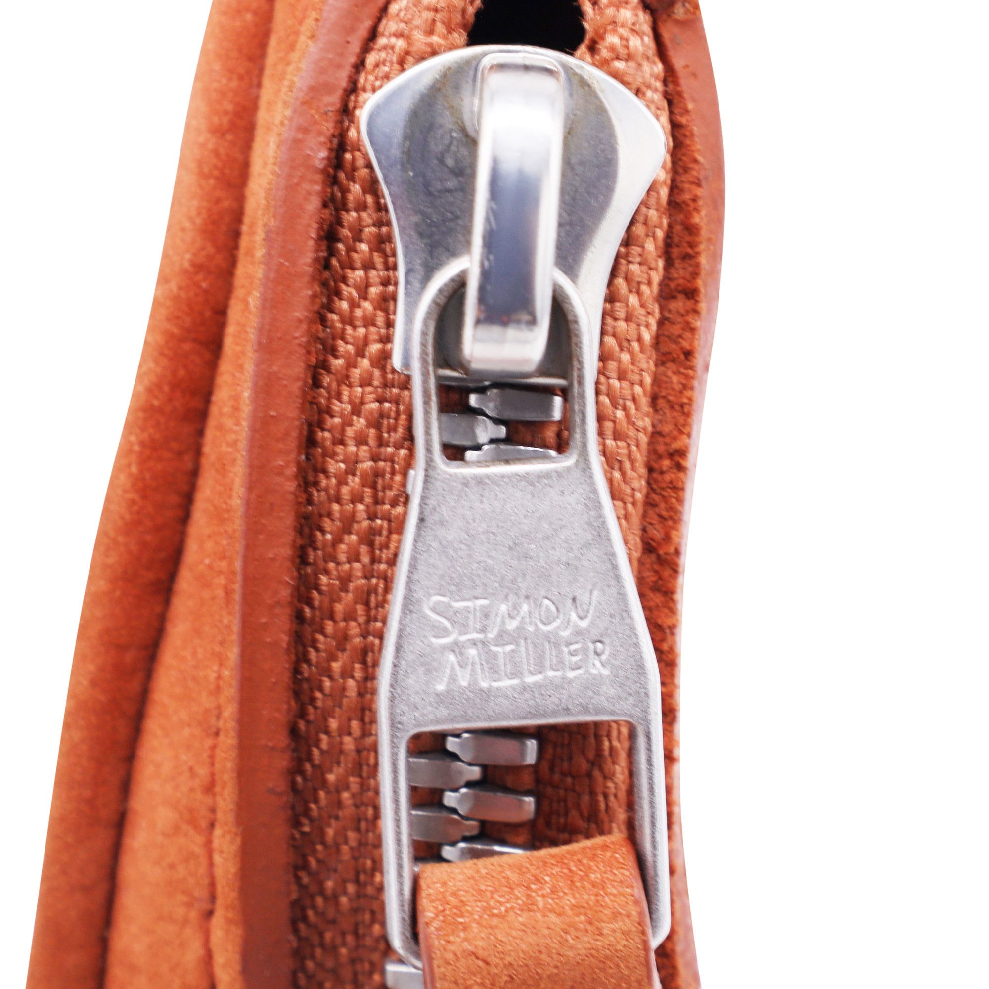 Simon Miller Simon Miller Circle Pop Pouch in Brown Suede Size ONE SIZE - 6 Thumbnail