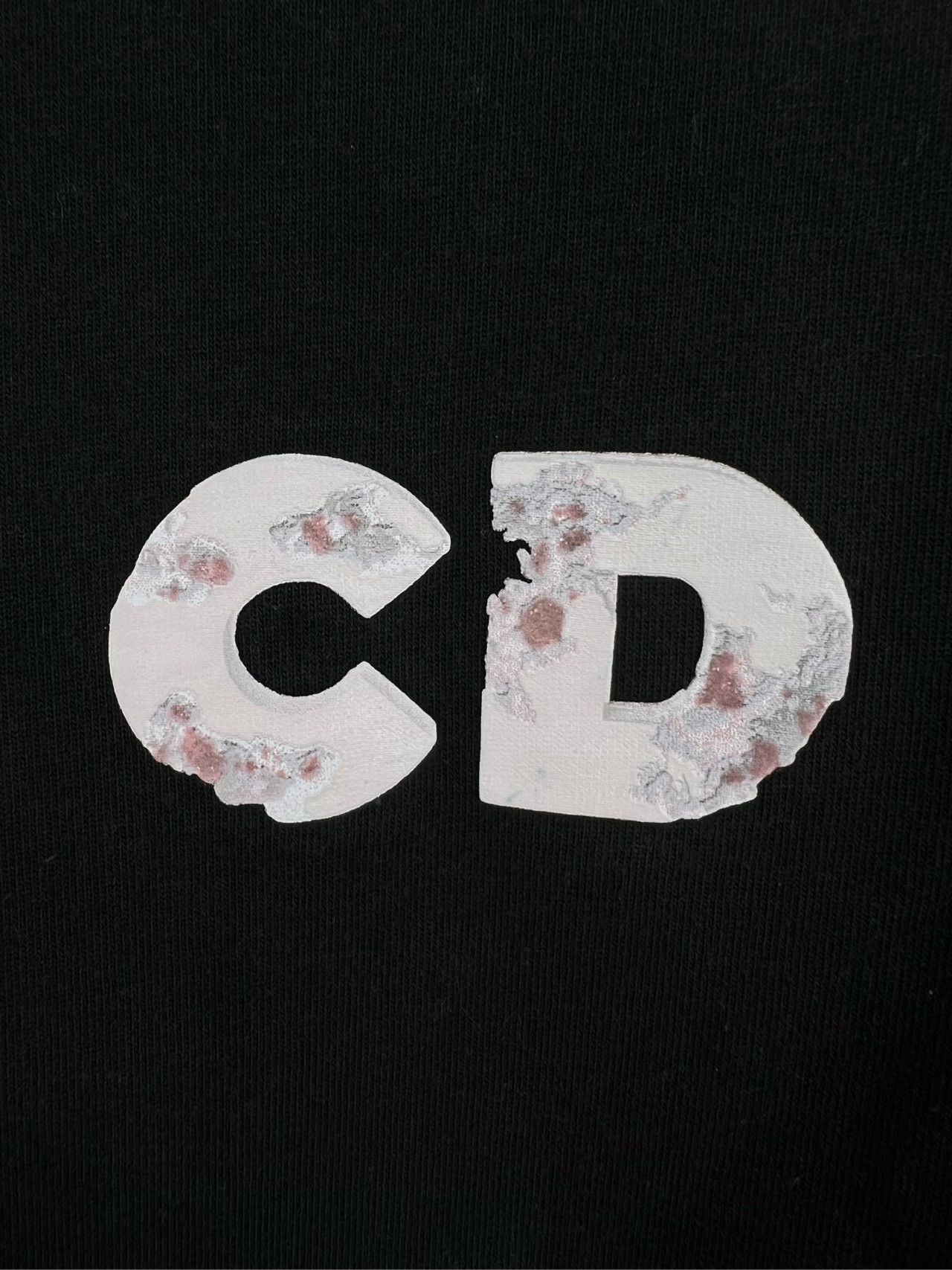 Dior Dior Eroded CD Logo T-Shirt L Size US L / EU 52-54 / 3 - 4 Thumbnail