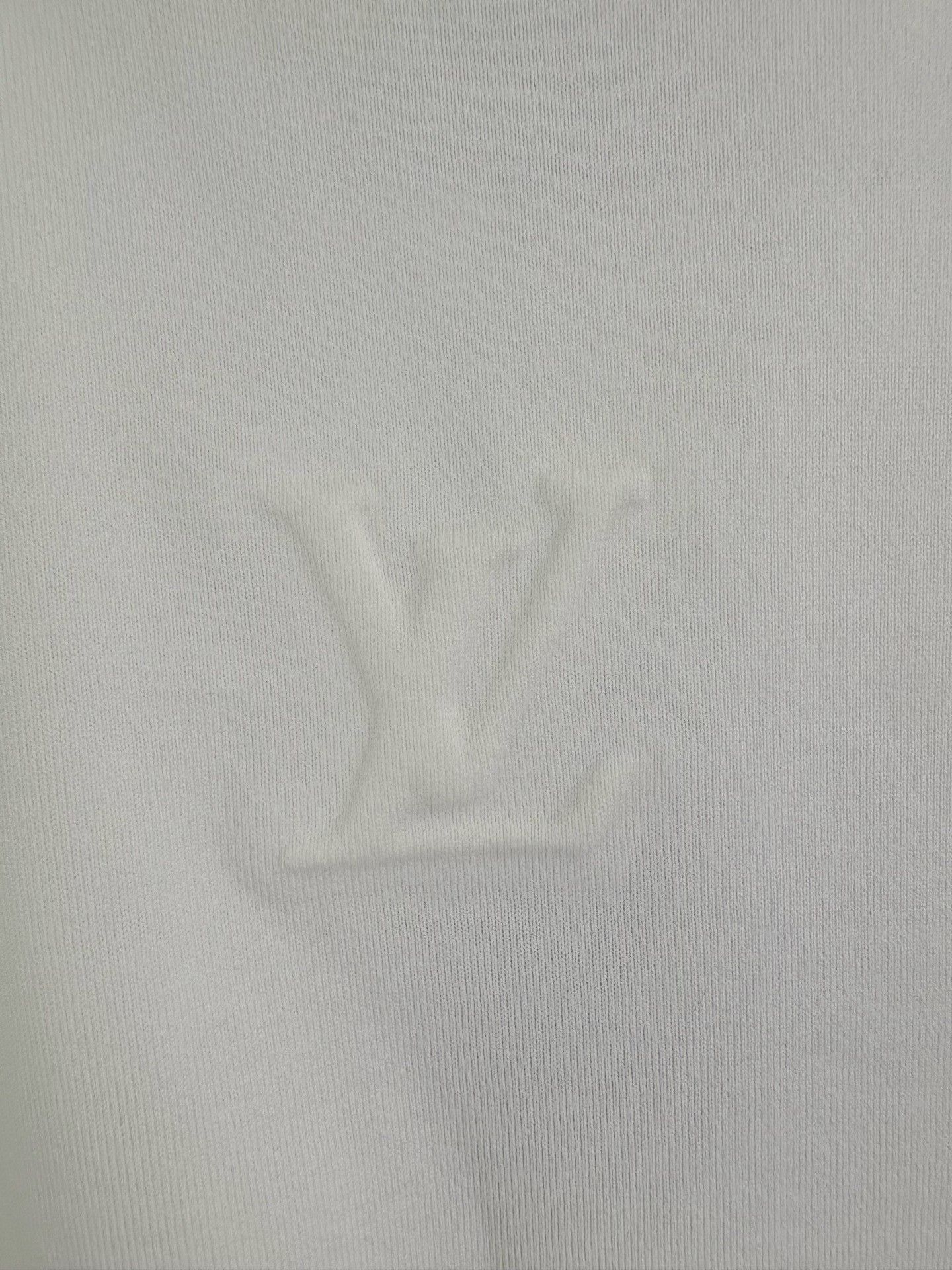 Louis Vuitton Louis Vuitton Embossed LV Logo T-Shirt L Size US L / EU 52-54 / 3 - 4 Thumbnail
