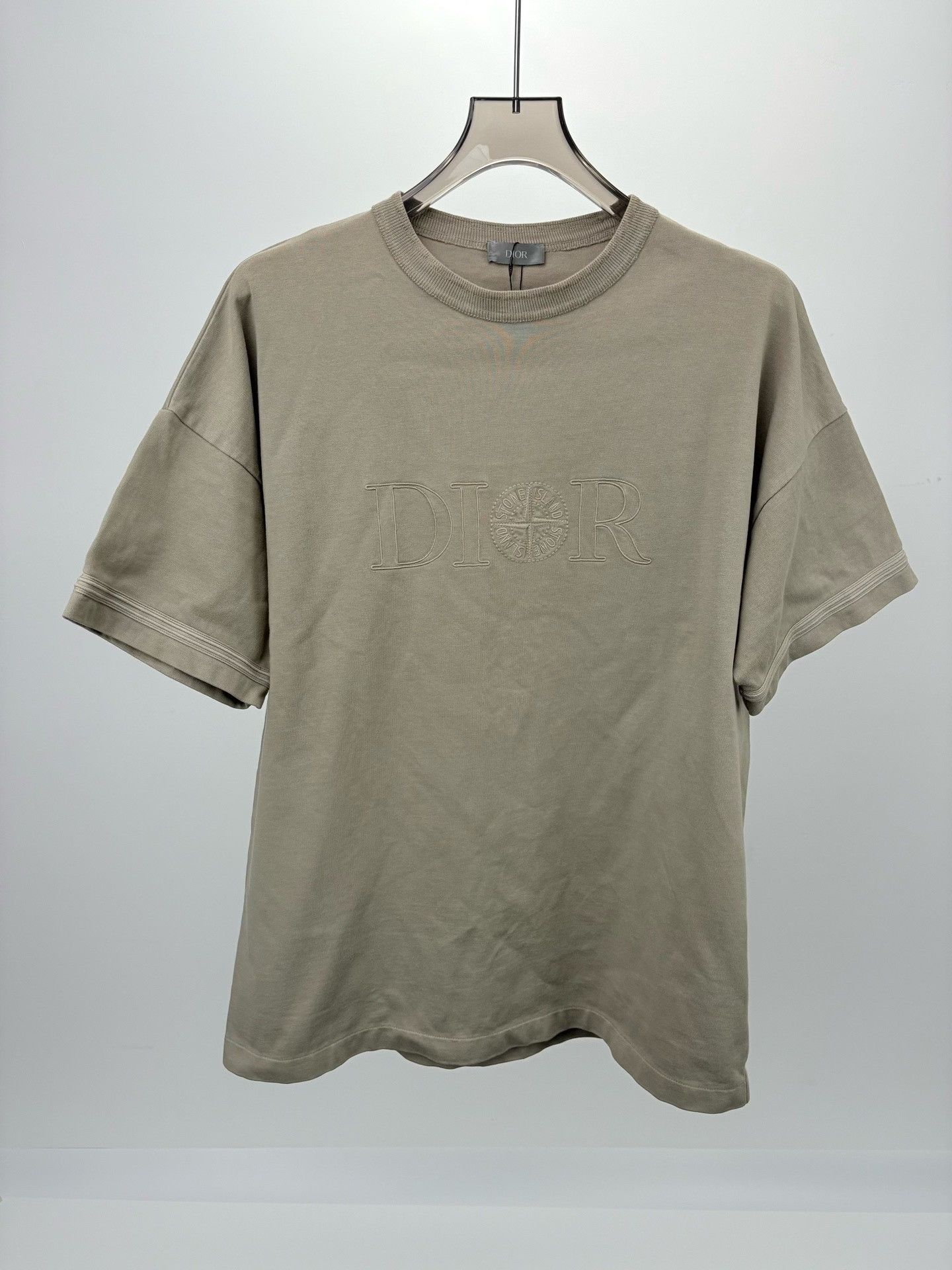 Dior Dior x Stone Island Embroidered Logo T-Shirt Size S Size US S / EU 44-46 / 1 - 2 Thumbnail