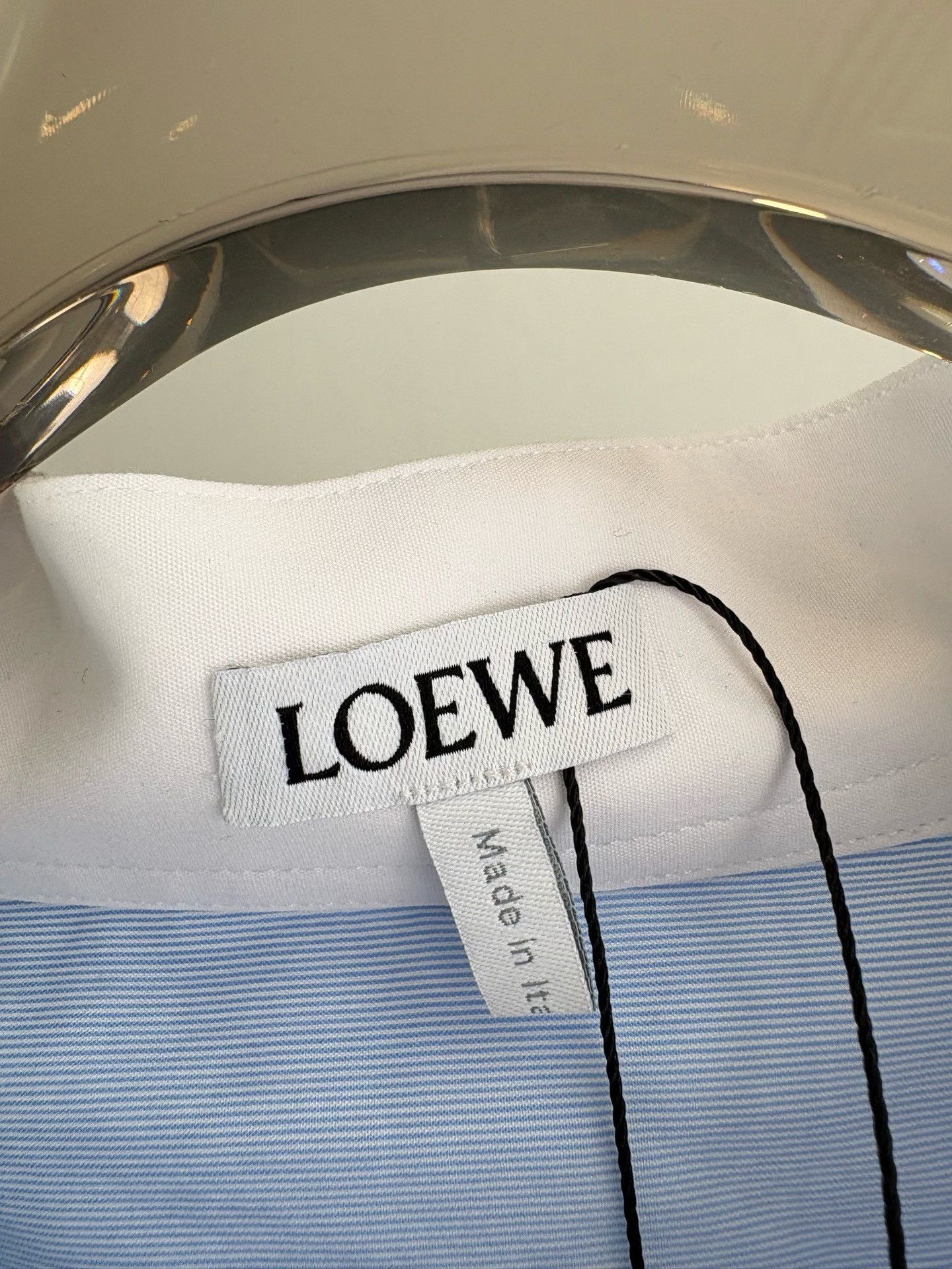 Loewe Loewe Asymmetric Panel Long Sleeve Shirt L Size US L / EU 52-54 / 3 - 4 Thumbnail