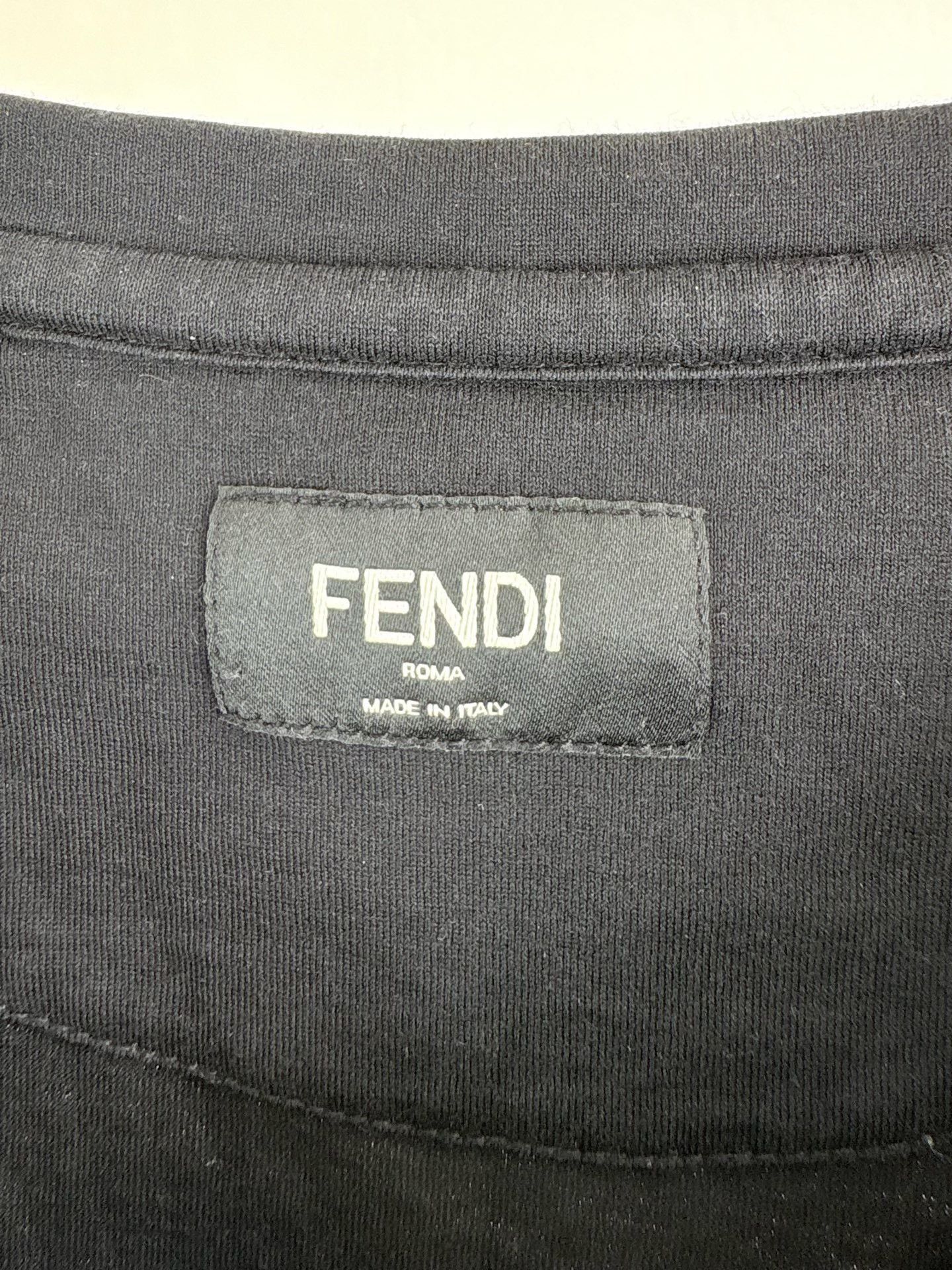 Fendi Fendi Karl Lagerfeld Beaded Graphic T-Shirt 50 Size US M / EU 48-50 / 2 - 5 Thumbnail