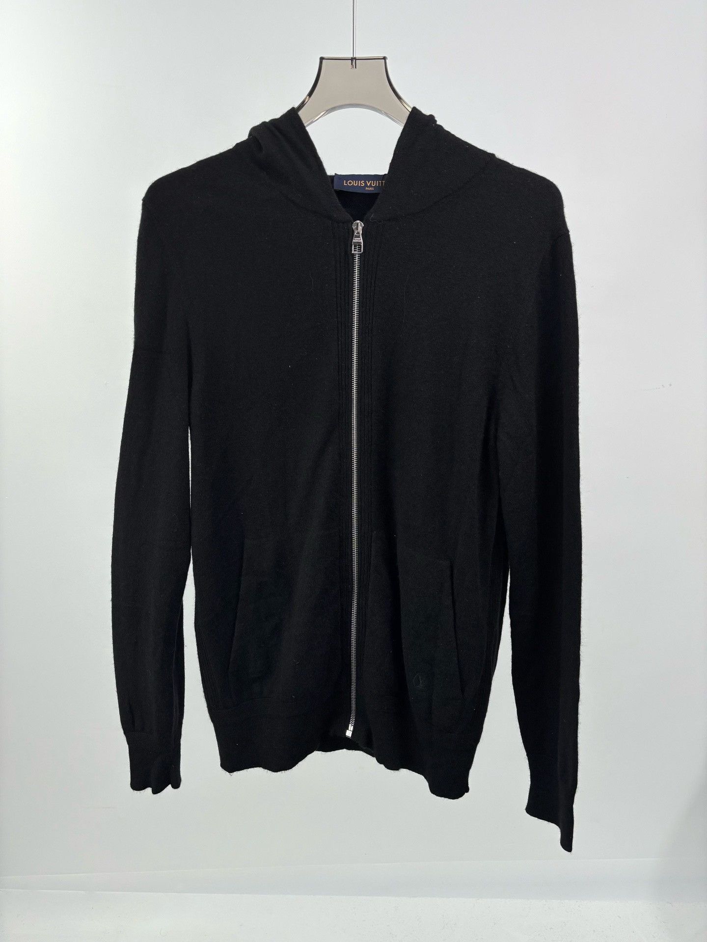 Louis Vuitton Louis Vuitton Cashmere Knit Zip-up Hoodie Size M Size US M / EU 48-50 / 2 - 2 Thumbnail