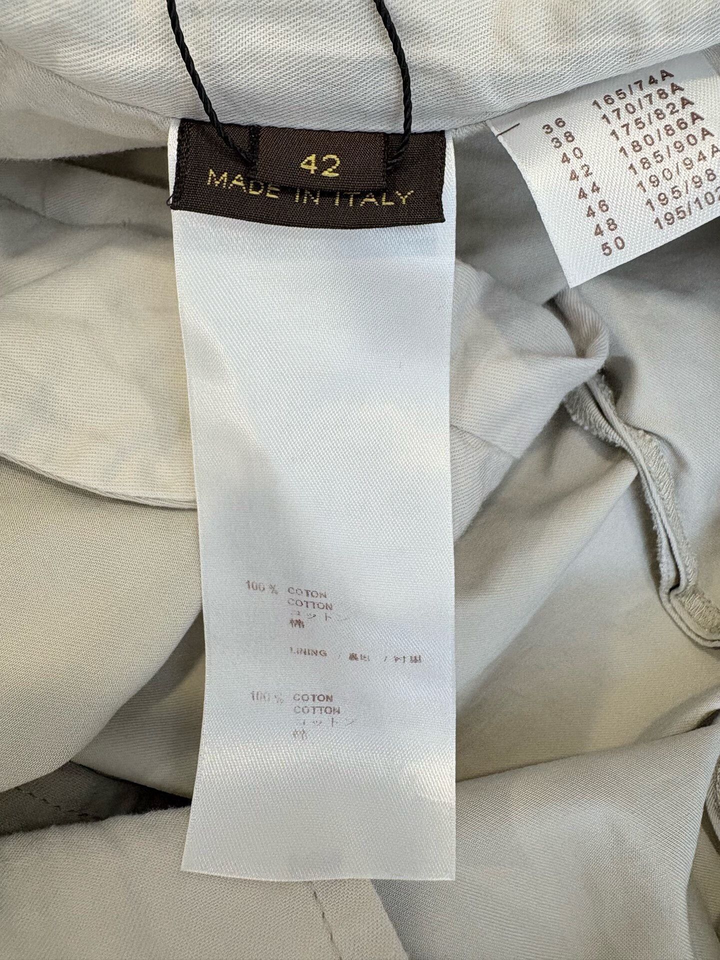 Louis Vuitton Louis Vuitton Cotton Business Casual Pants 42 Size US 26 / EU 42 - 6 Thumbnail