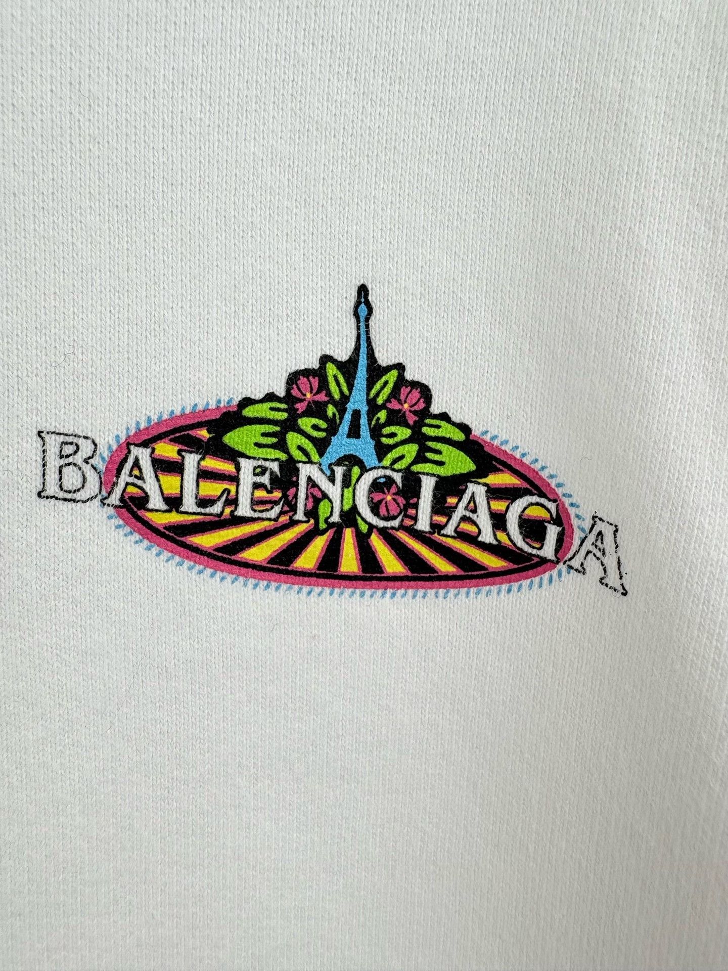 Balenciaga Balenciaga Bonjour Eiffel Tower Hoodie XS Size US XS / EU 42 / 0 - 4 Thumbnail