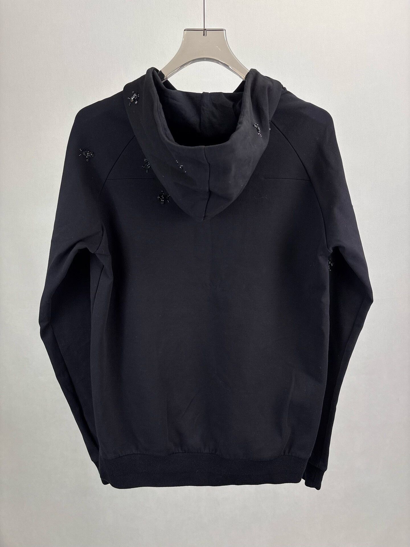 Dior Dior Bee Sequin Patch Hoodie Black M Size US M / EU 48-50 / 2 - 3 Thumbnail
