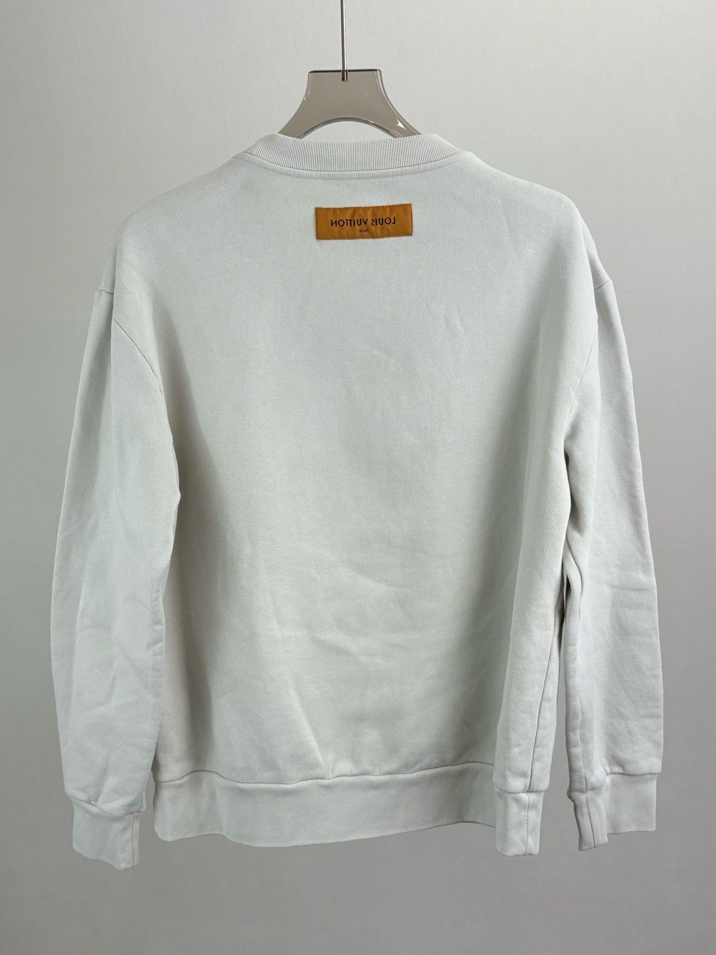 Louis Vuitton Louis Vuitton Eye Embroidery Flocked Logo Sweatshirt XL Size US XL / EU 56 / 4 - 3 Thumbnail