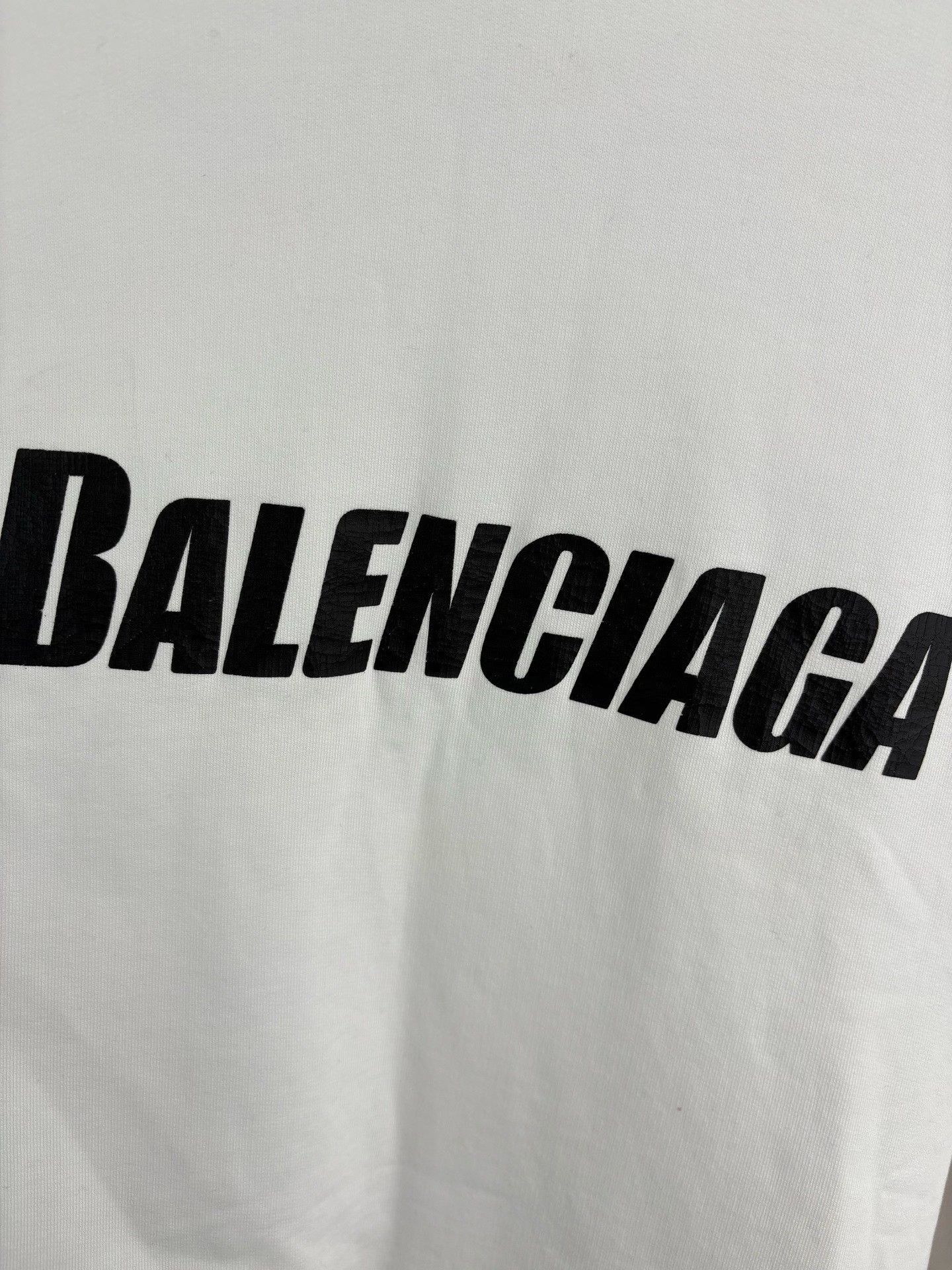 Balenciaga Balenciaga Logo Print Hoodie White XXS Size US XXS / EU 40 - 4 Thumbnail
