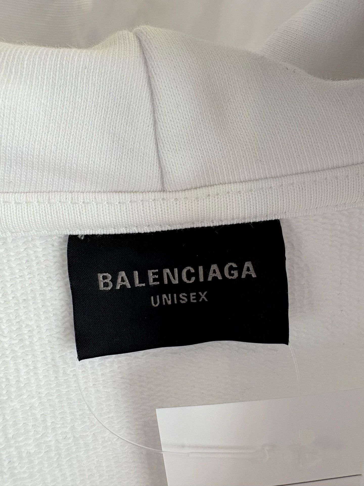 Balenciaga Balenciaga Logo Print Hoodie White XXS Size US XXS / EU 40 - 5 Thumbnail